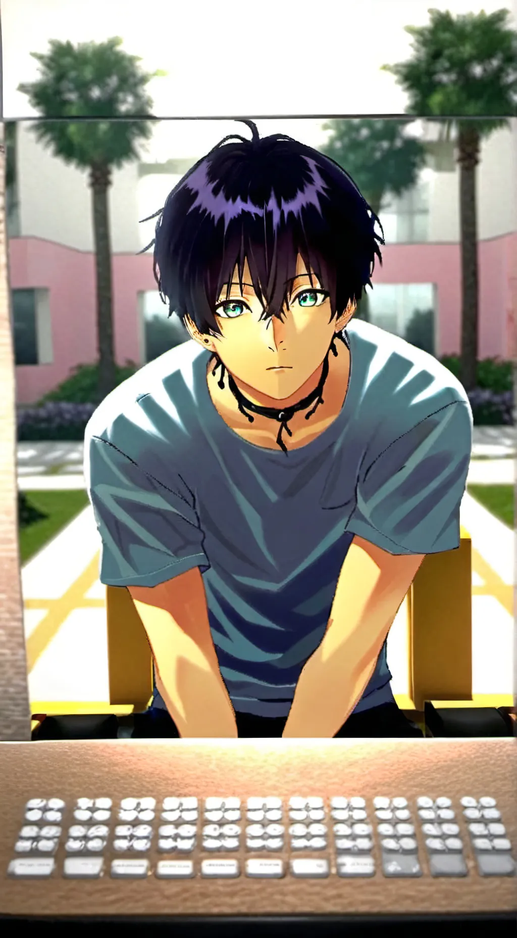 ai character: tu primer amor background