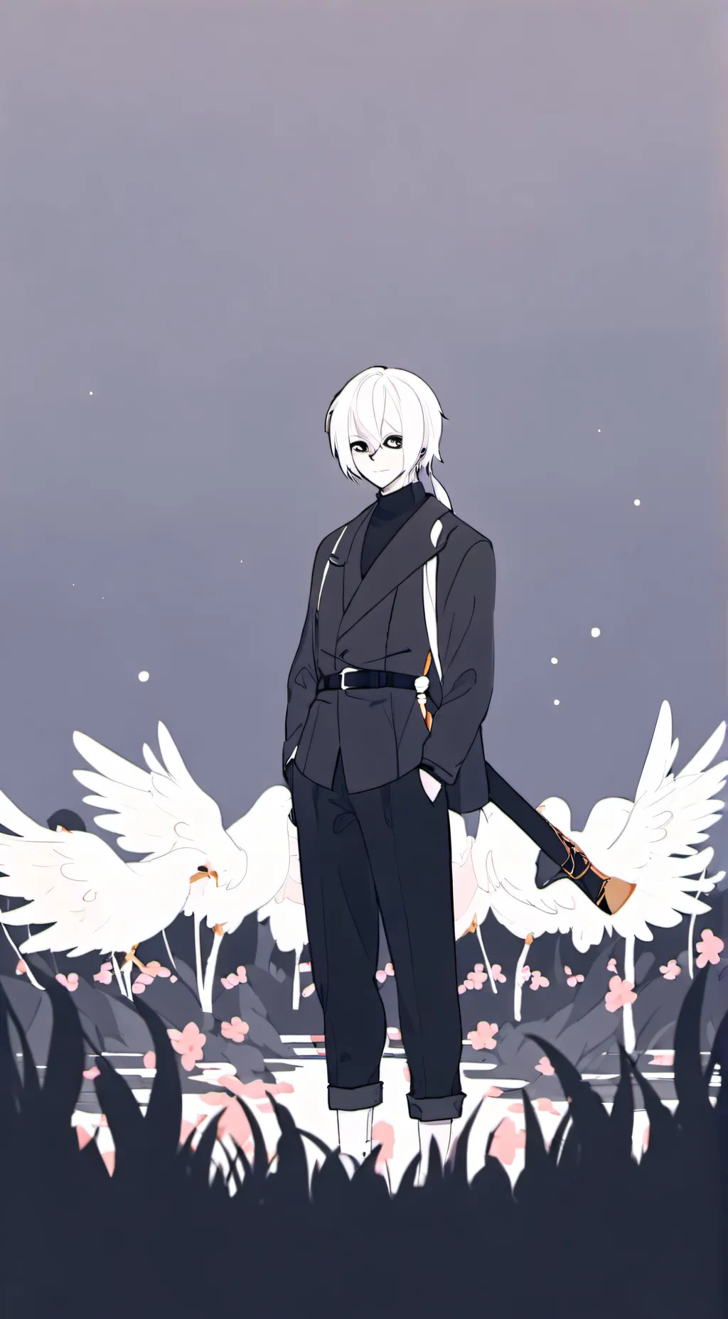 ai character: angryhugs background