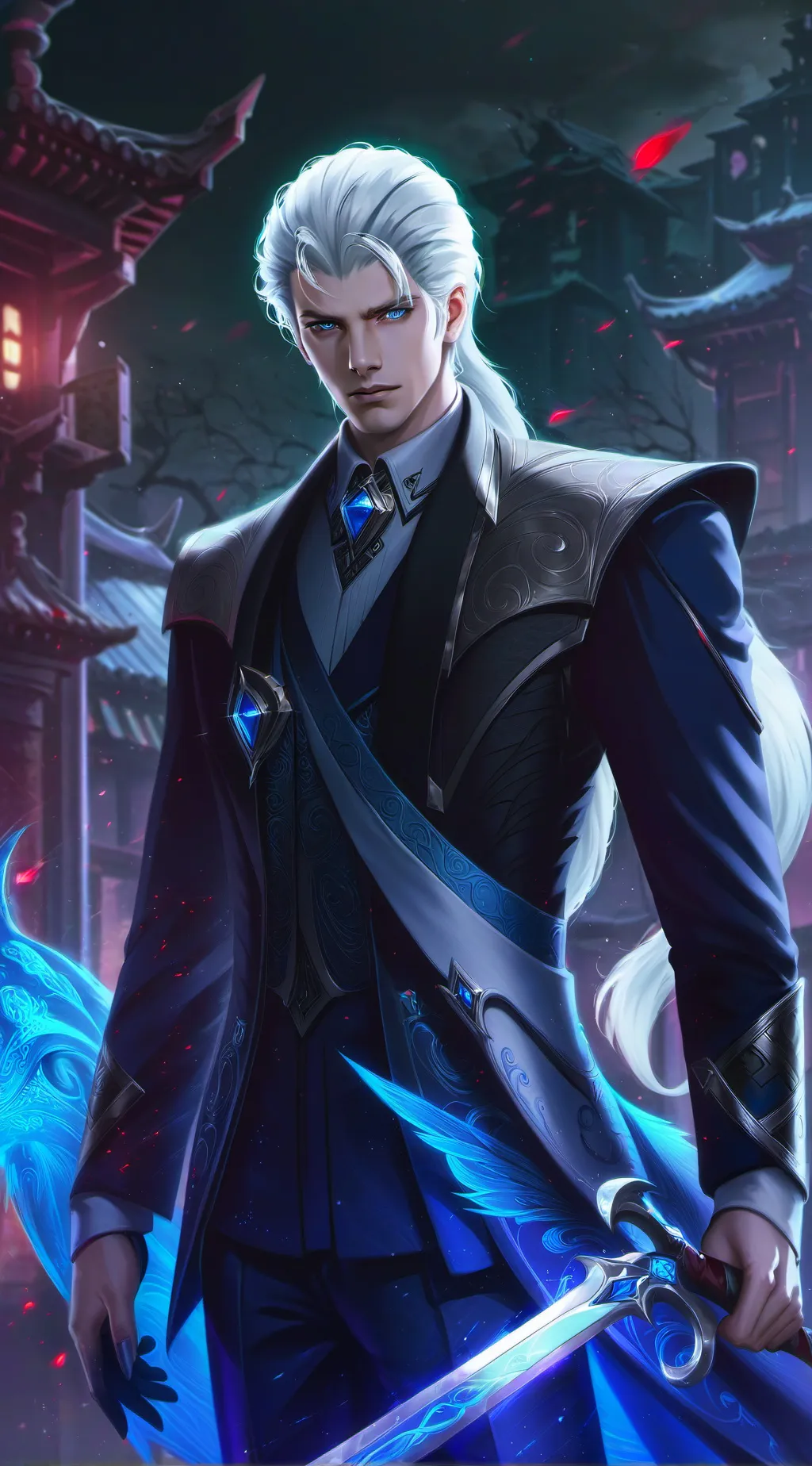 ai character: Nathaniel  background