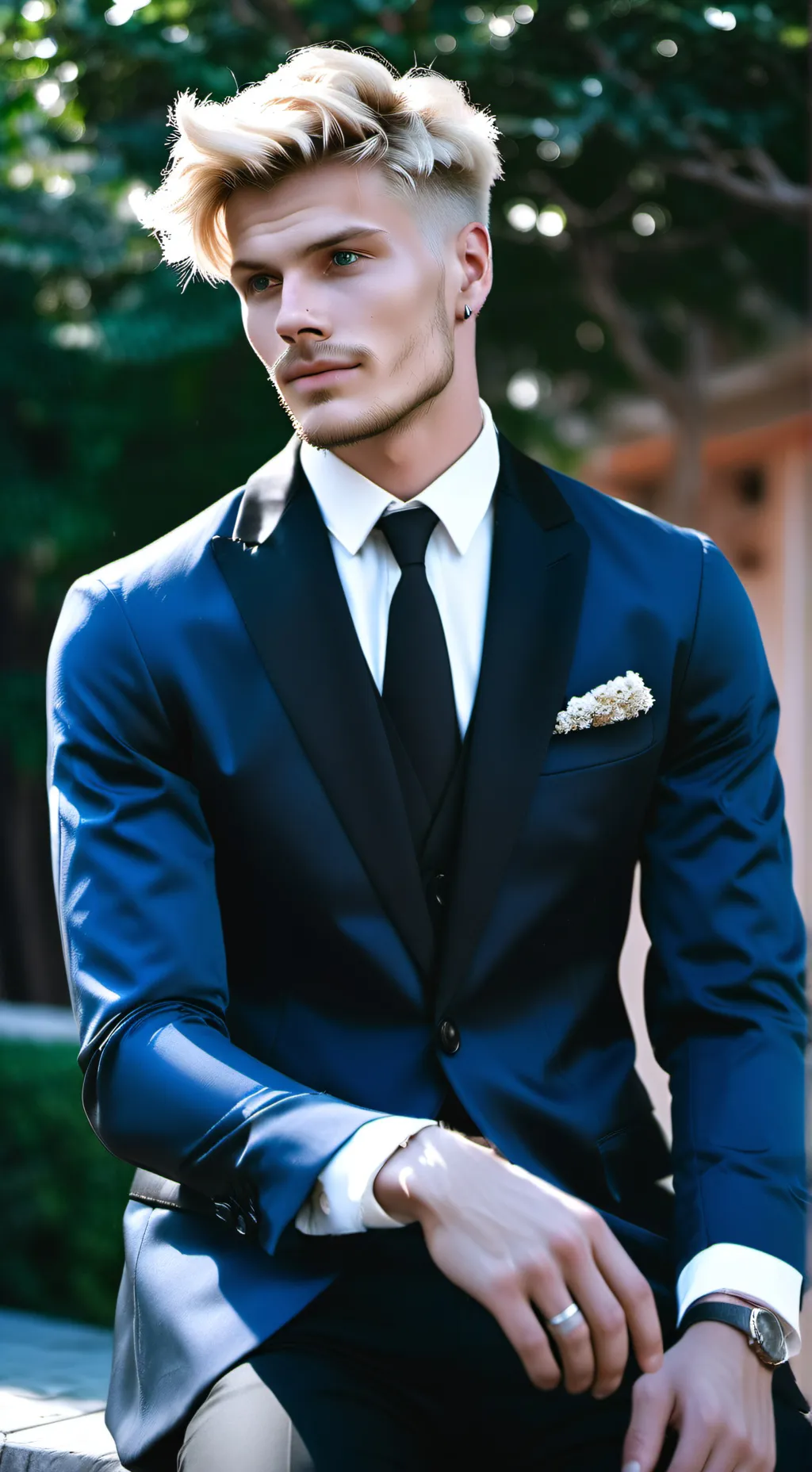 ai character: Benjamin background