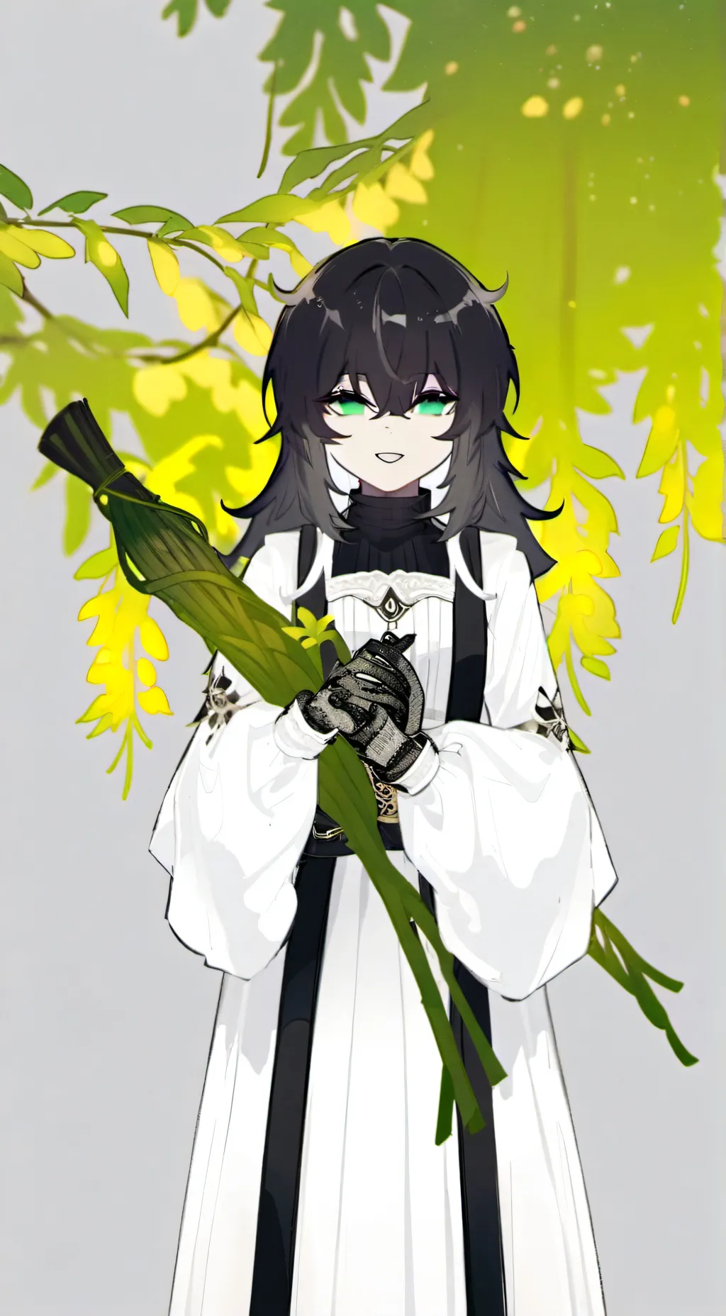 ai character: Me with an pick me background