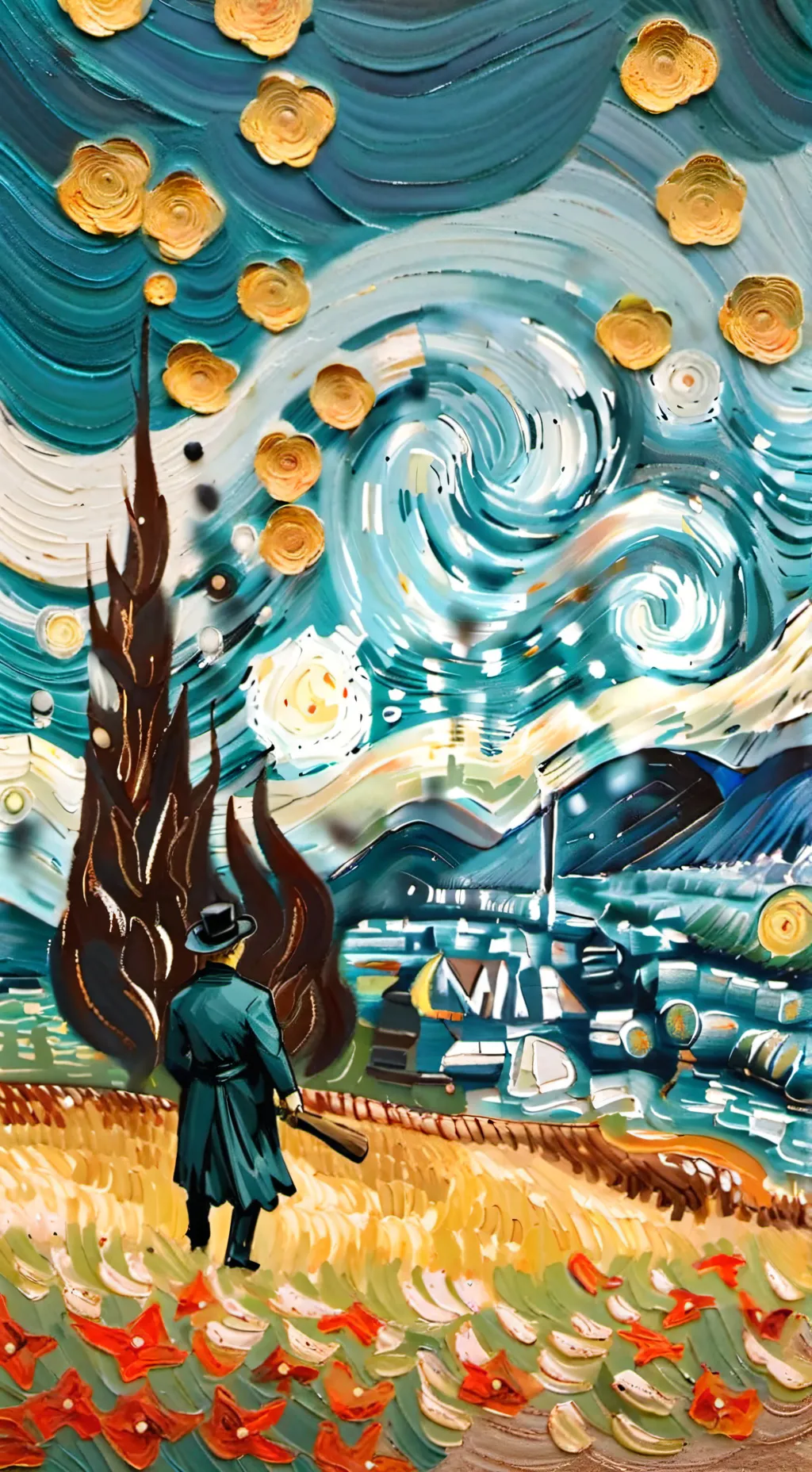 ai character: chris refrident  background