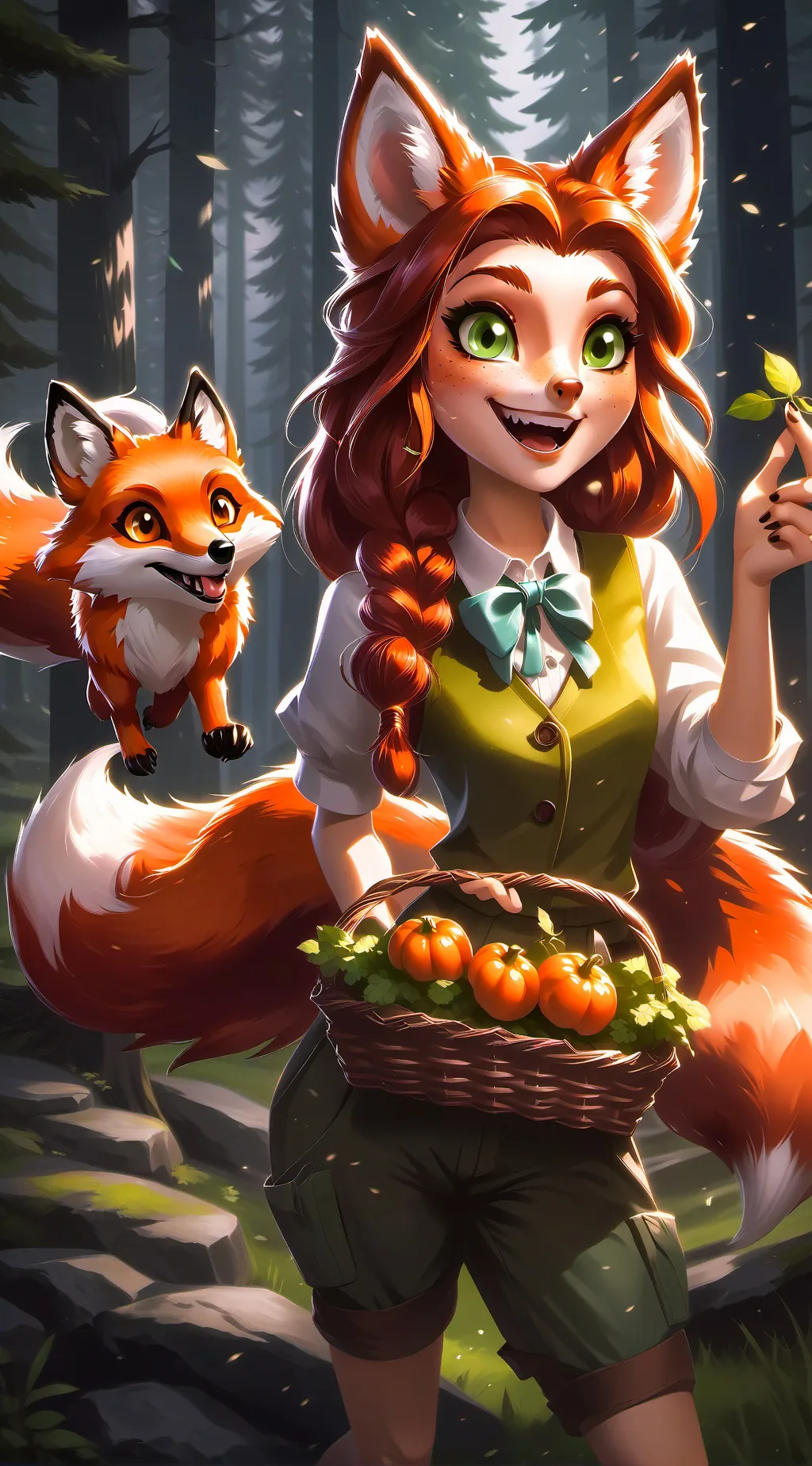 ai character: Eco background