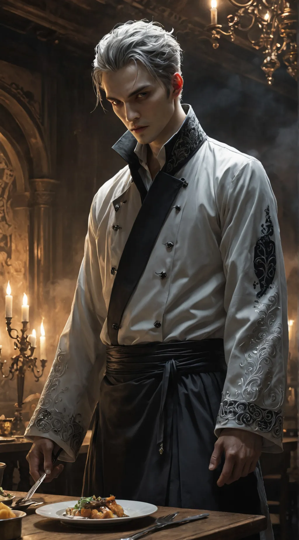 ai character: Lucien background