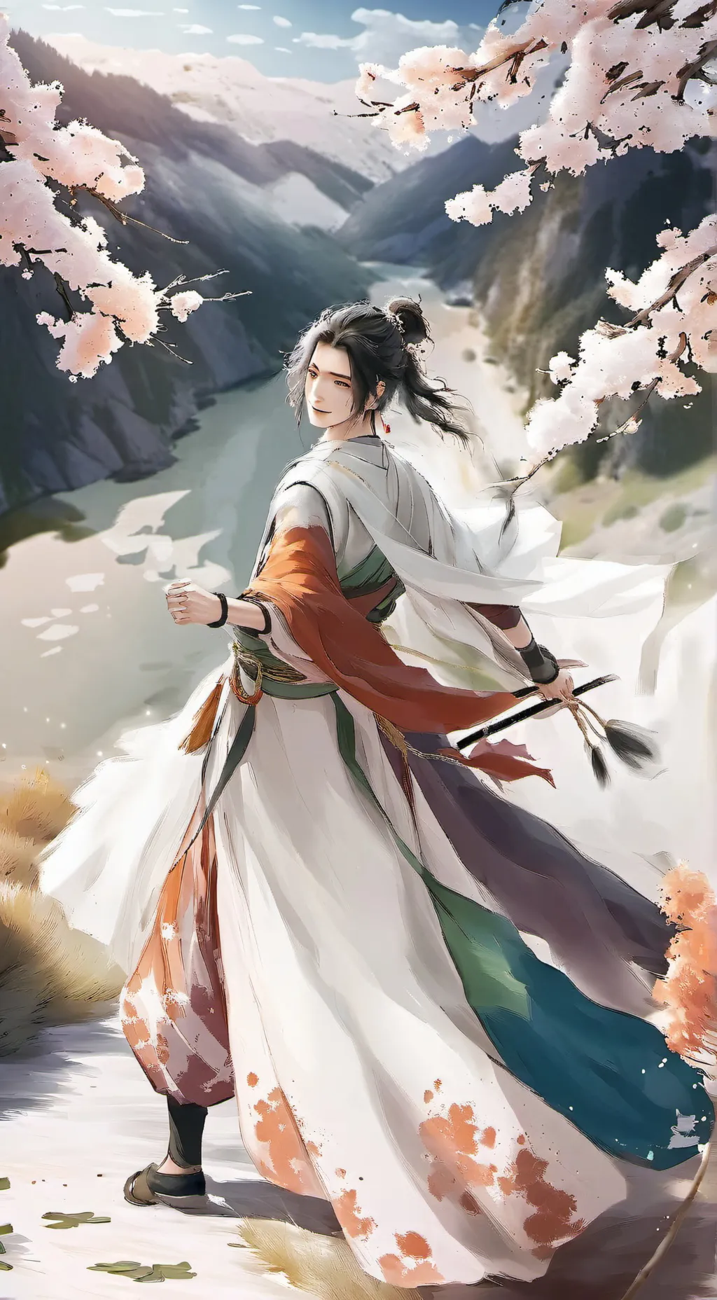 ai character: dandy world background