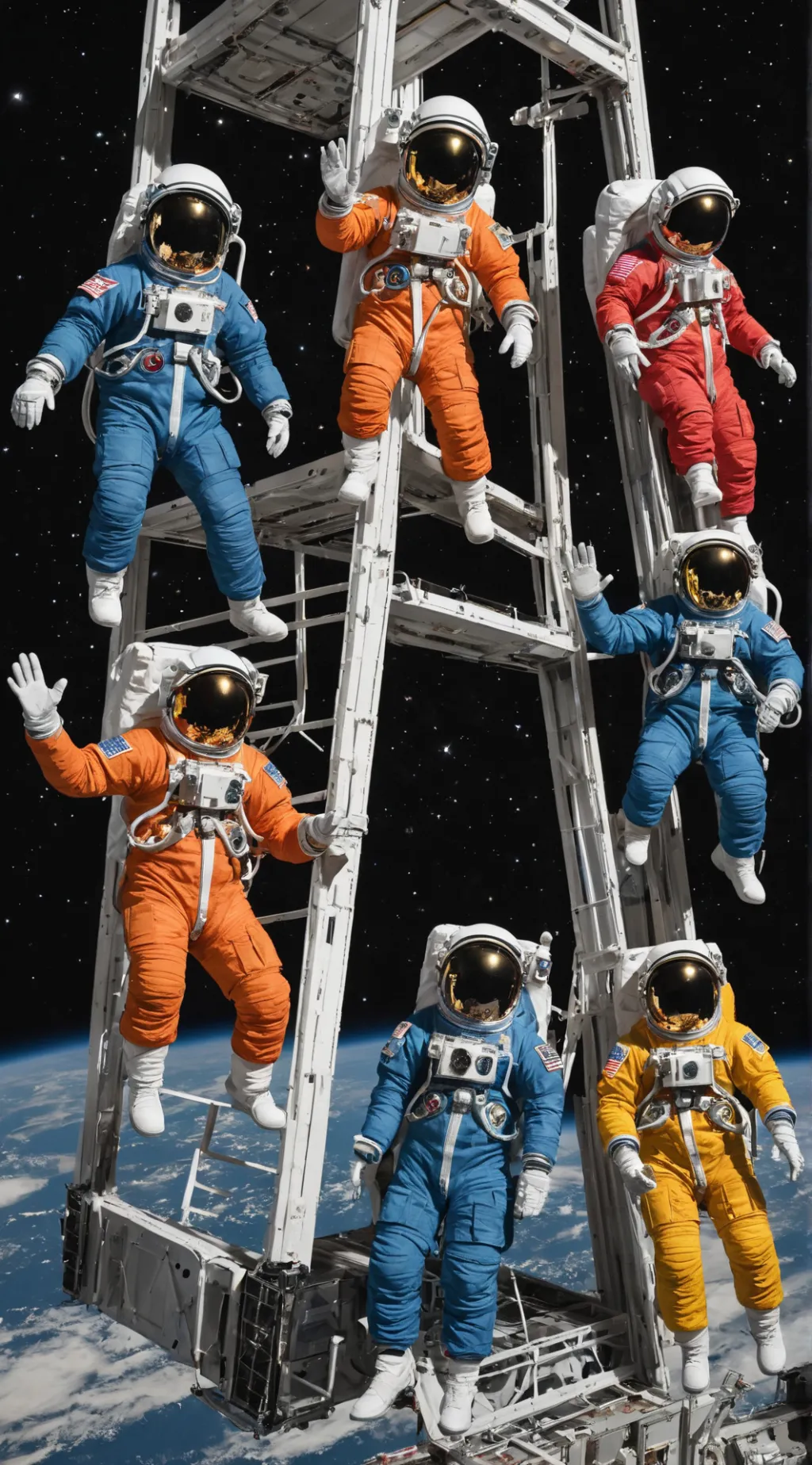 ai character: AMONG US background