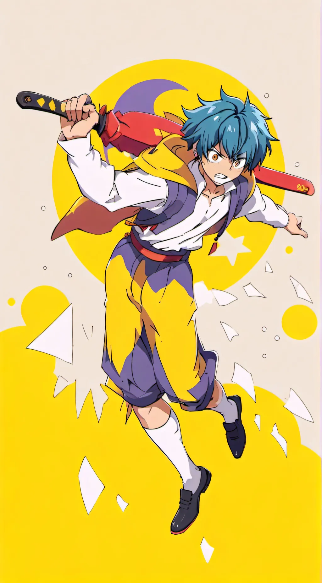 ai character: mha sleepover background