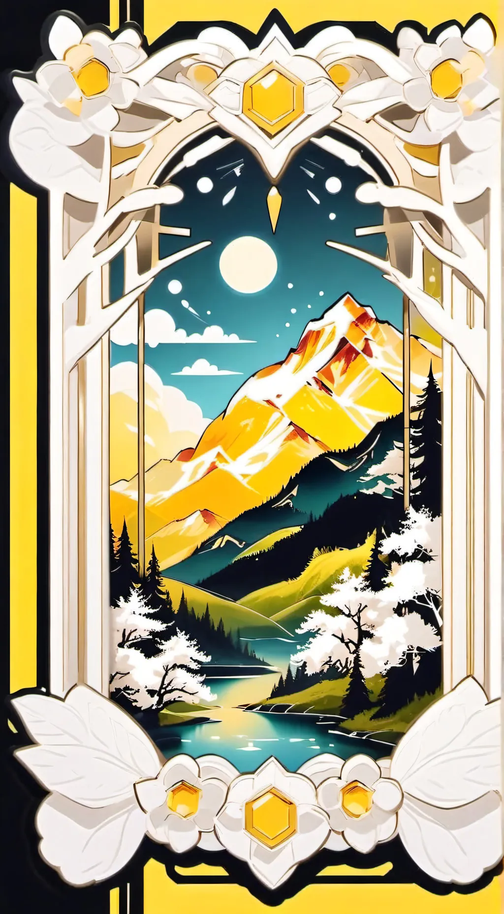 ai character: PVC background