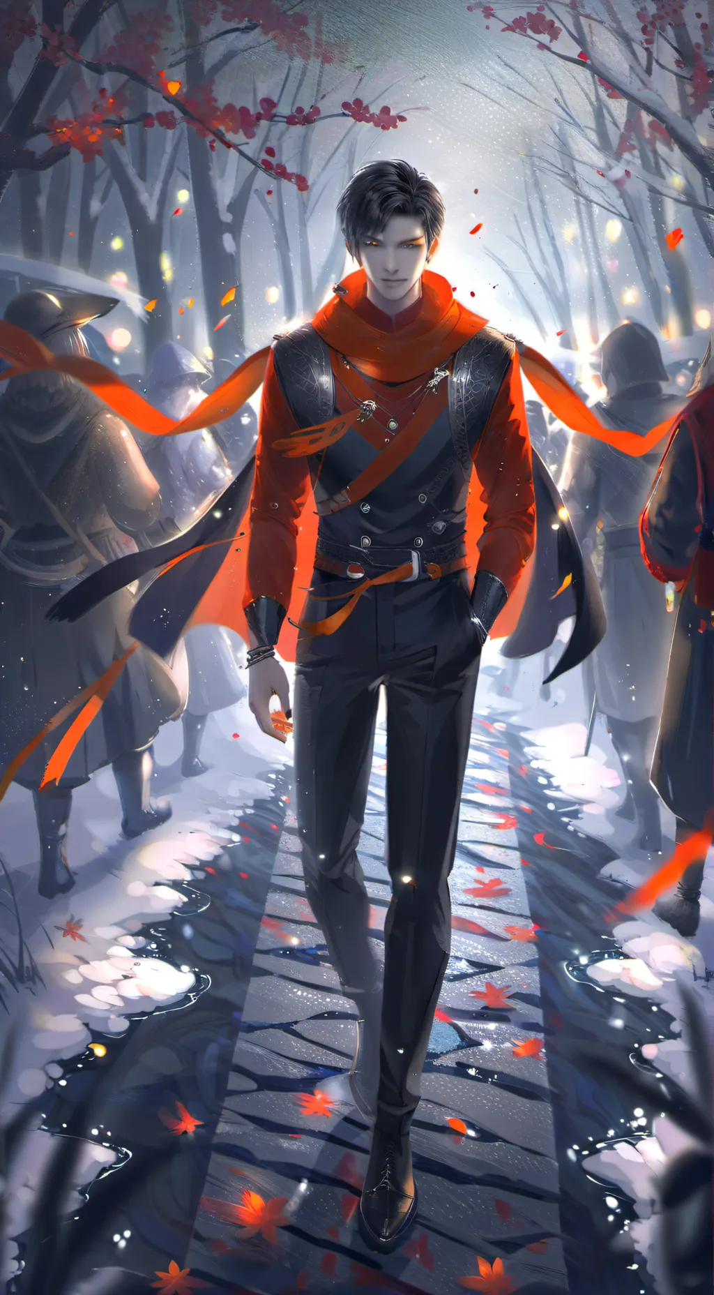 ai character: luca background