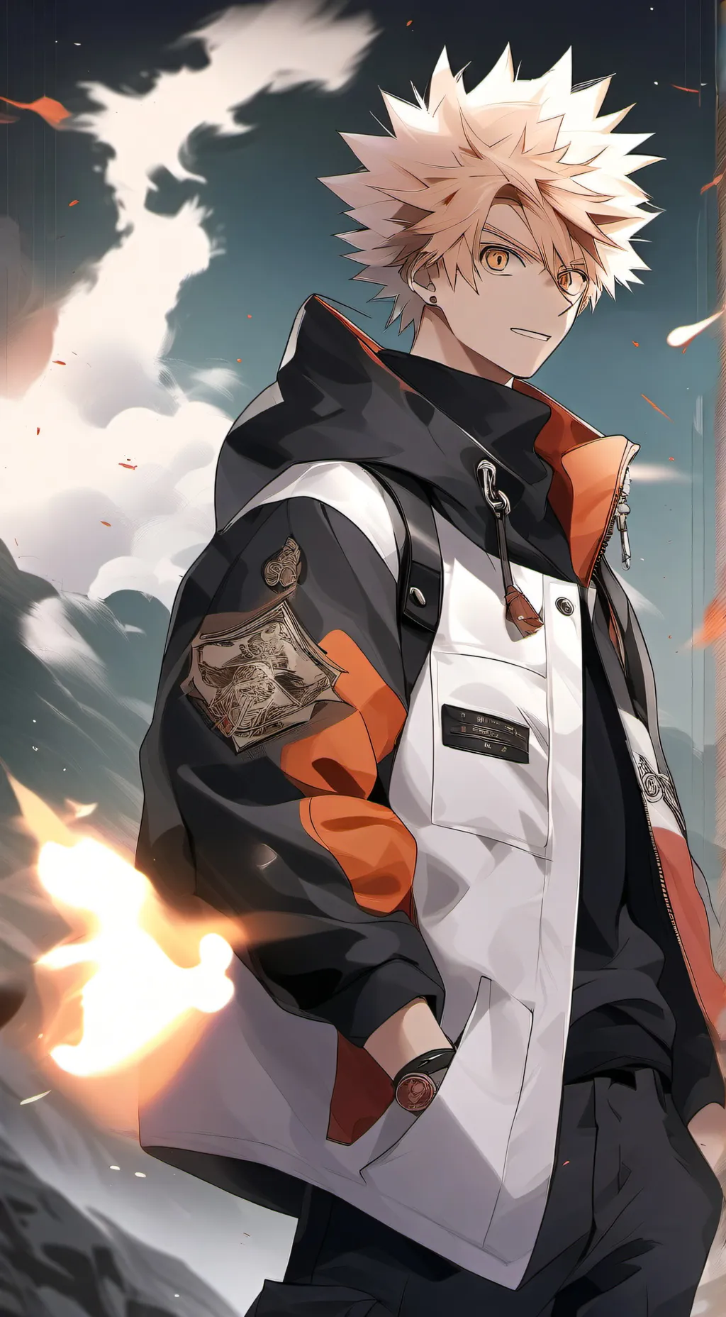 ai character: Dingdong ditch background