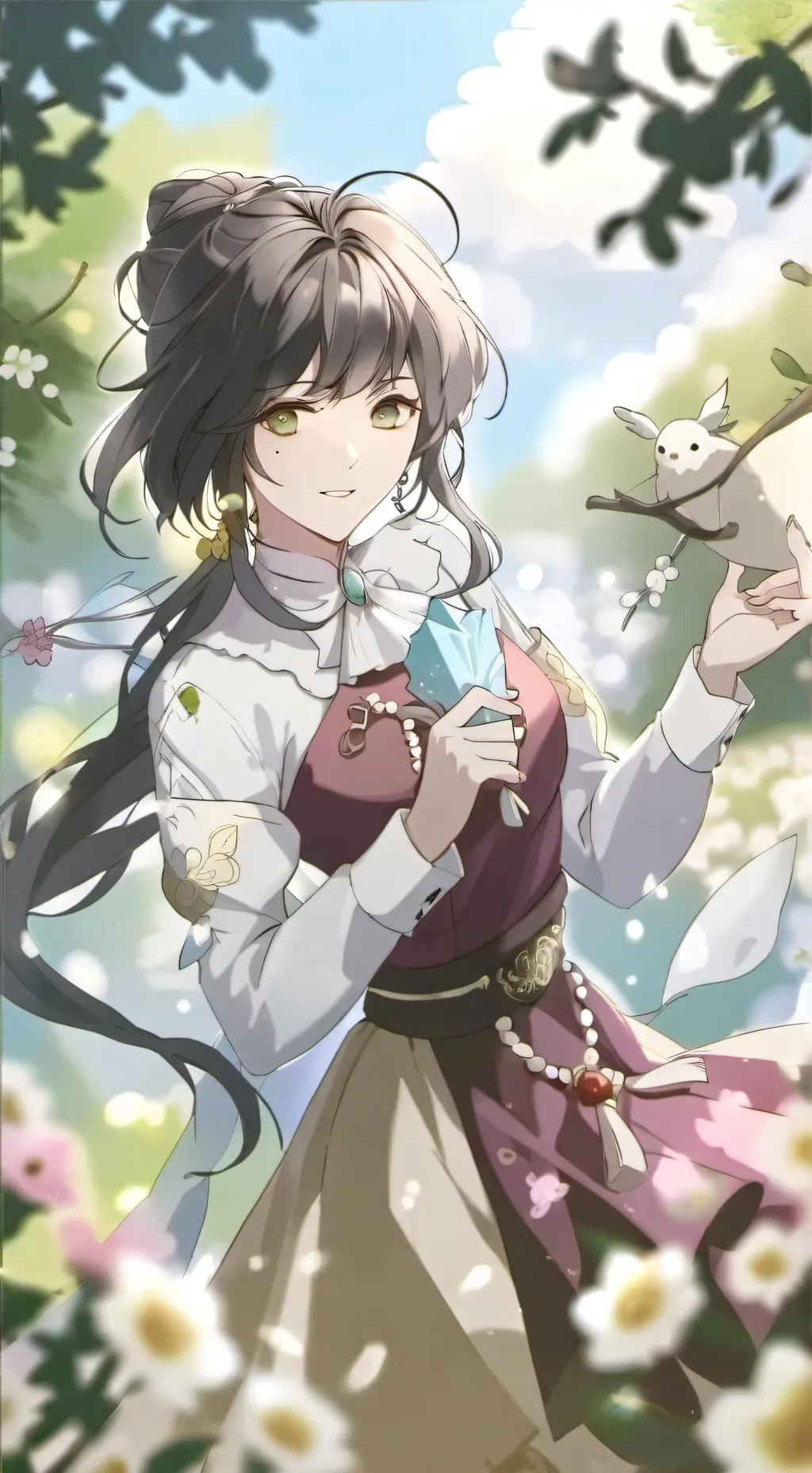 ai character: Emily  background