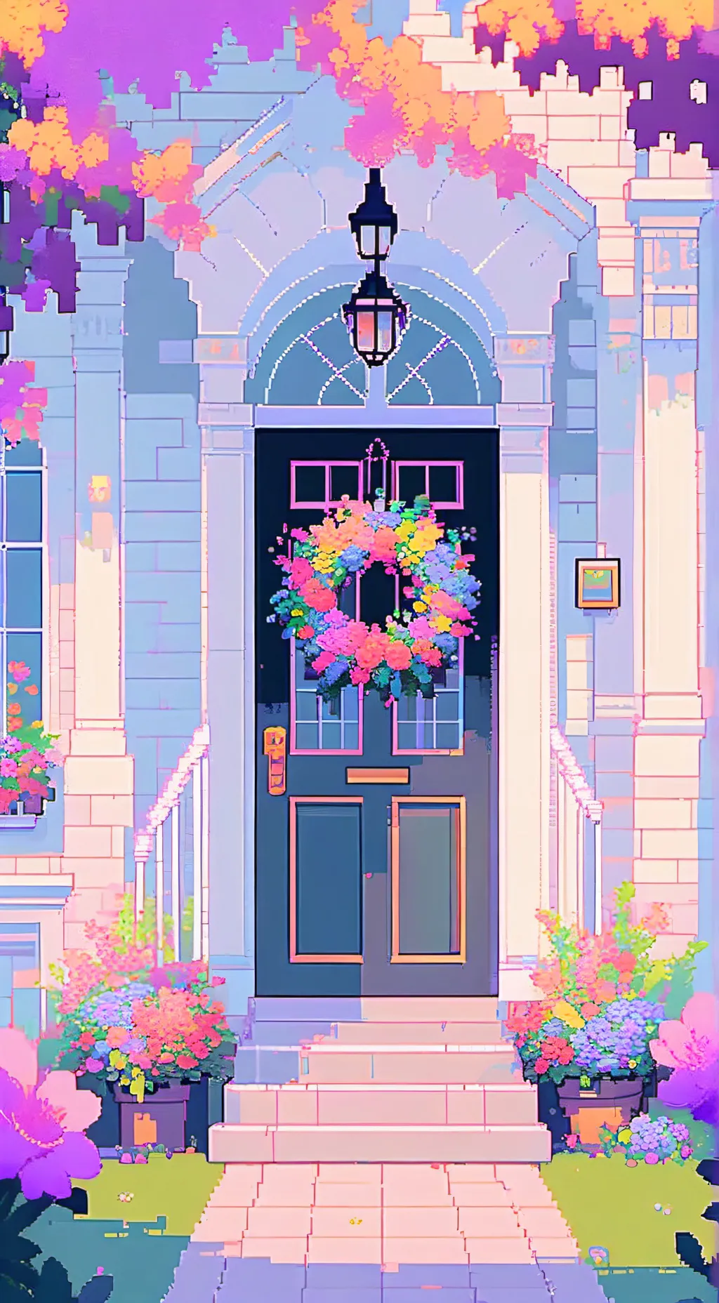 ai character: DW Moving day!🏩🎉🧨 background