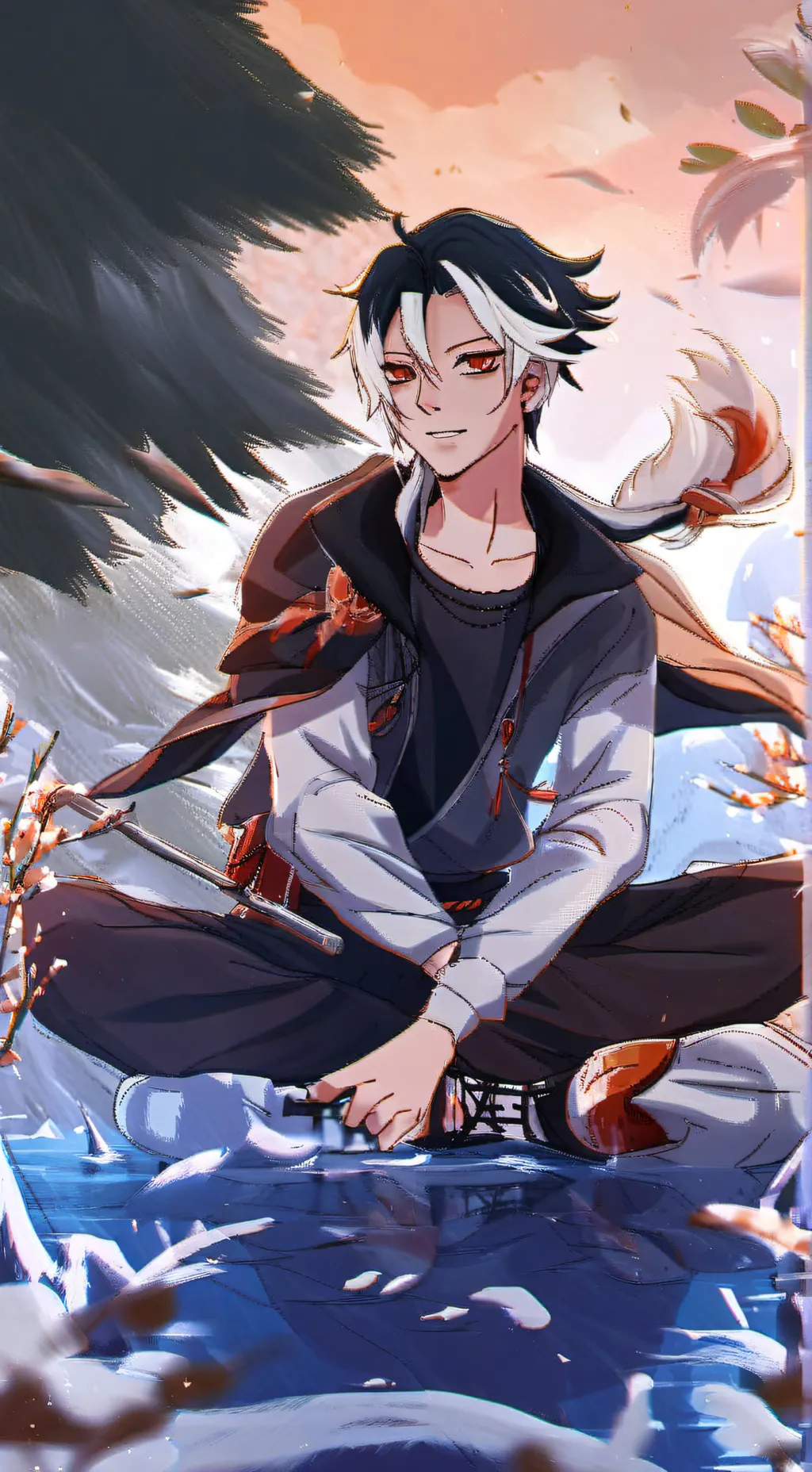 ai character: Alexandre  background