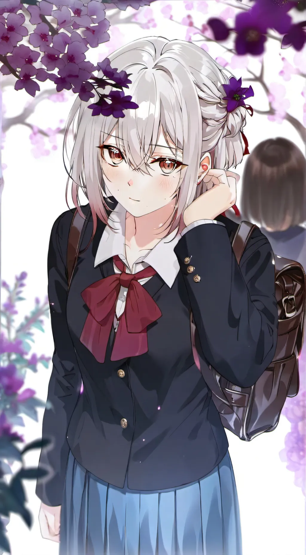 ai character: Love story background