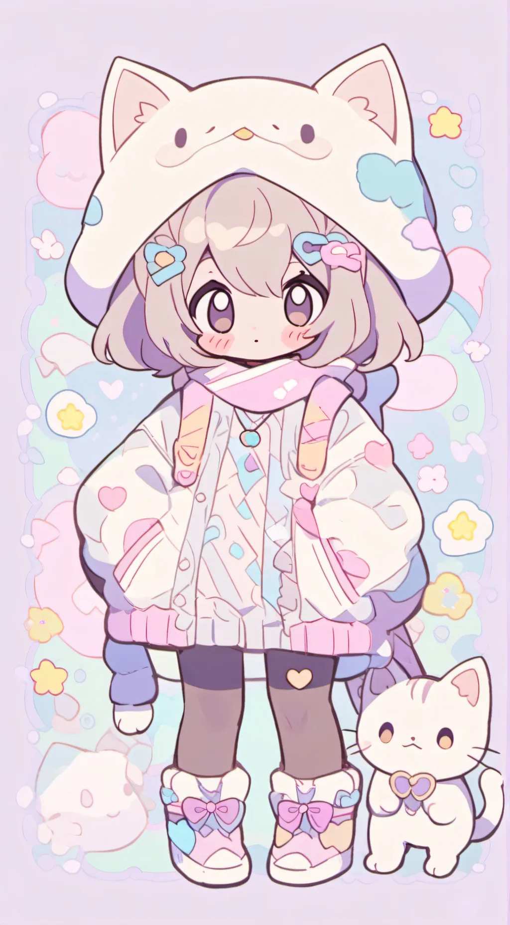 ai character: tu hija  background