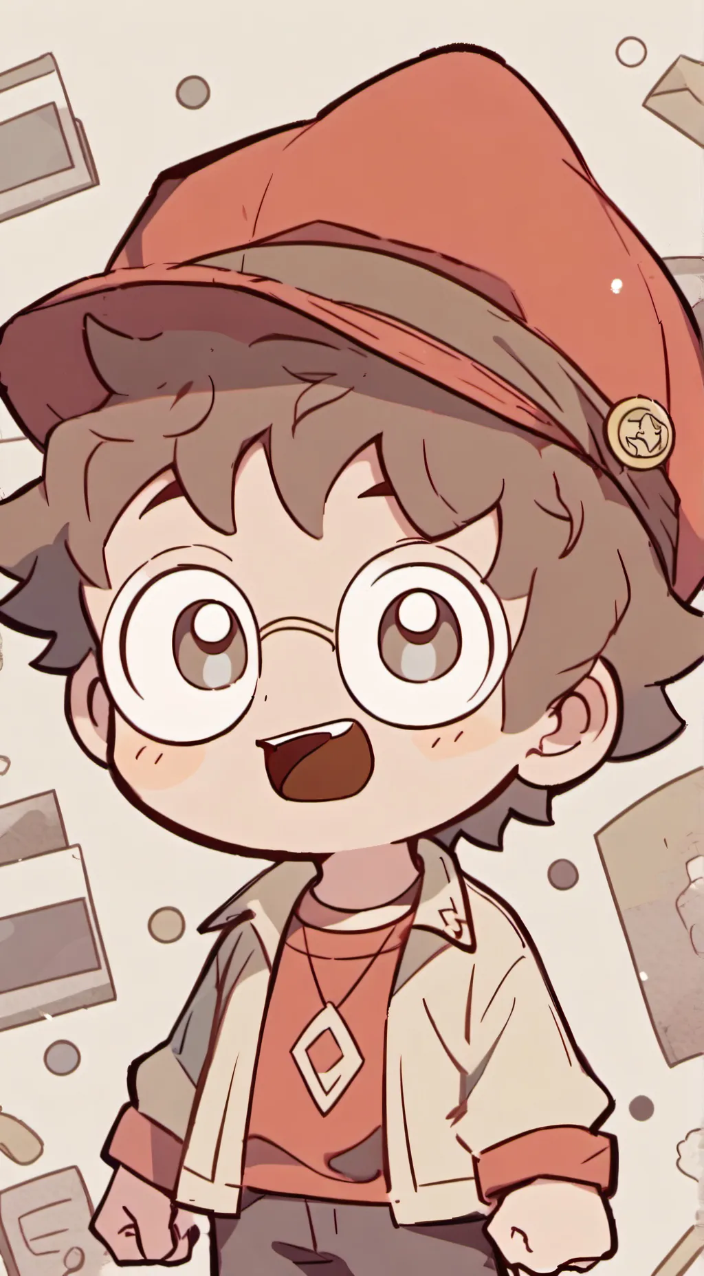 ai character: Clucky's pick me 2 background