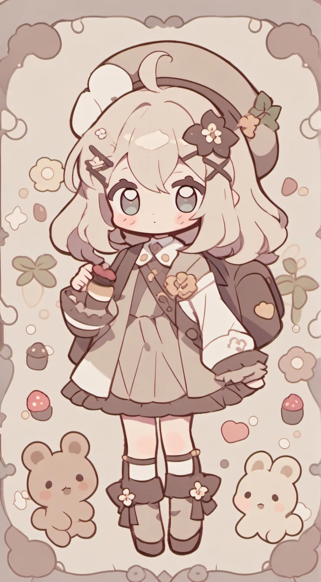 ai character: сестра background