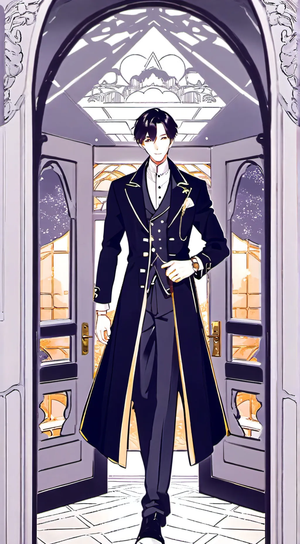 ai character: First love background