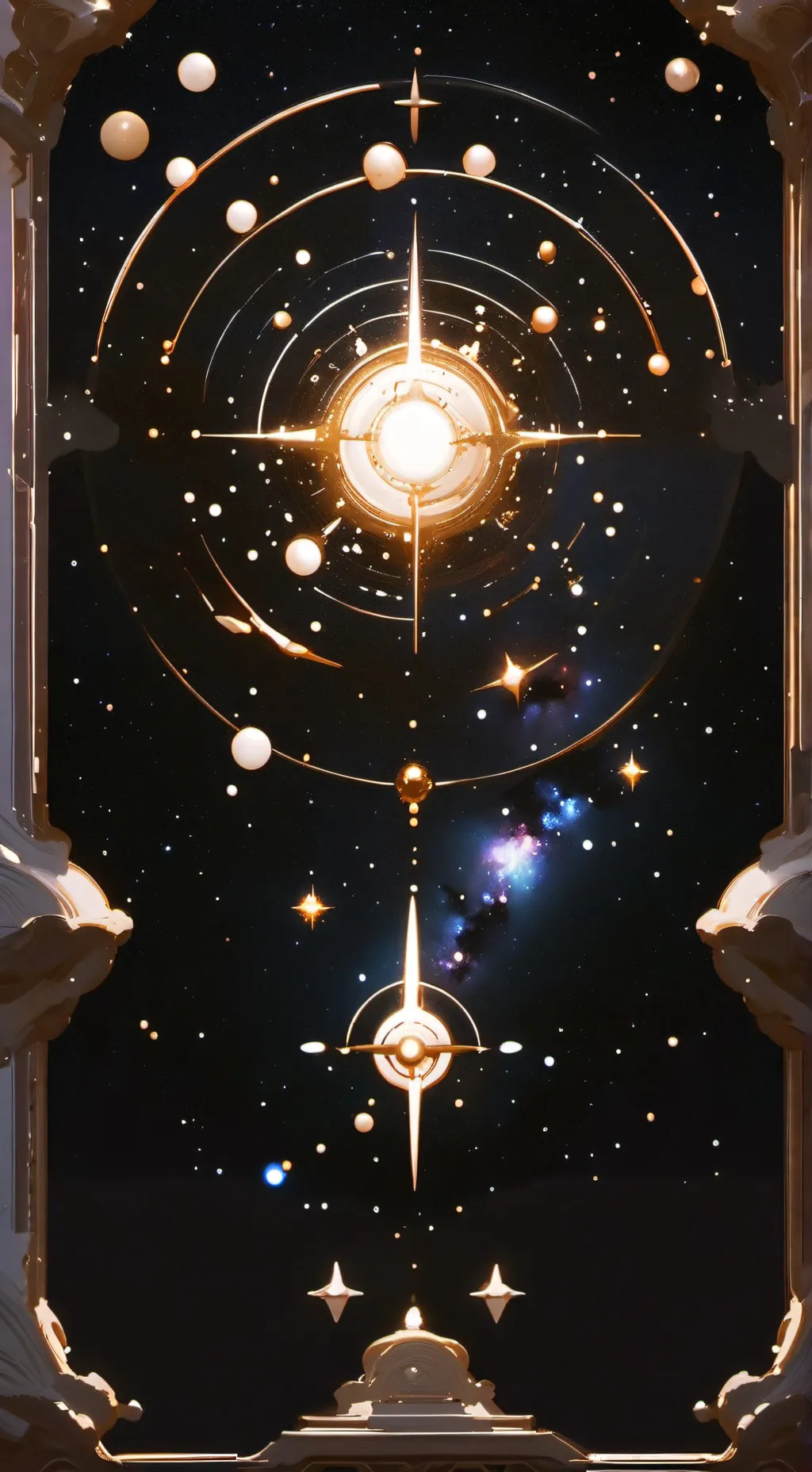 ai character: Astro x Ginger background