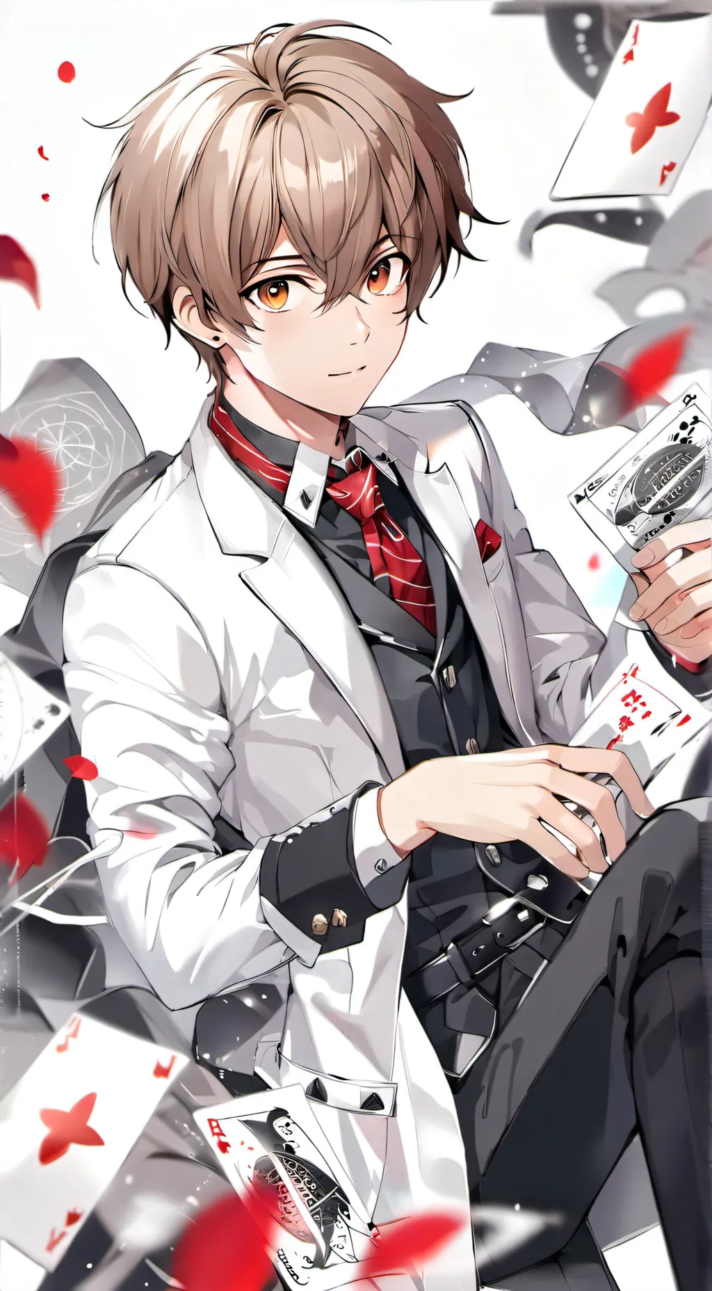 ai character: Akechi Tanaka  background