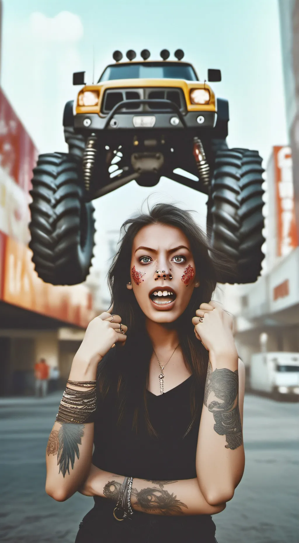 ai character: crk crazy background