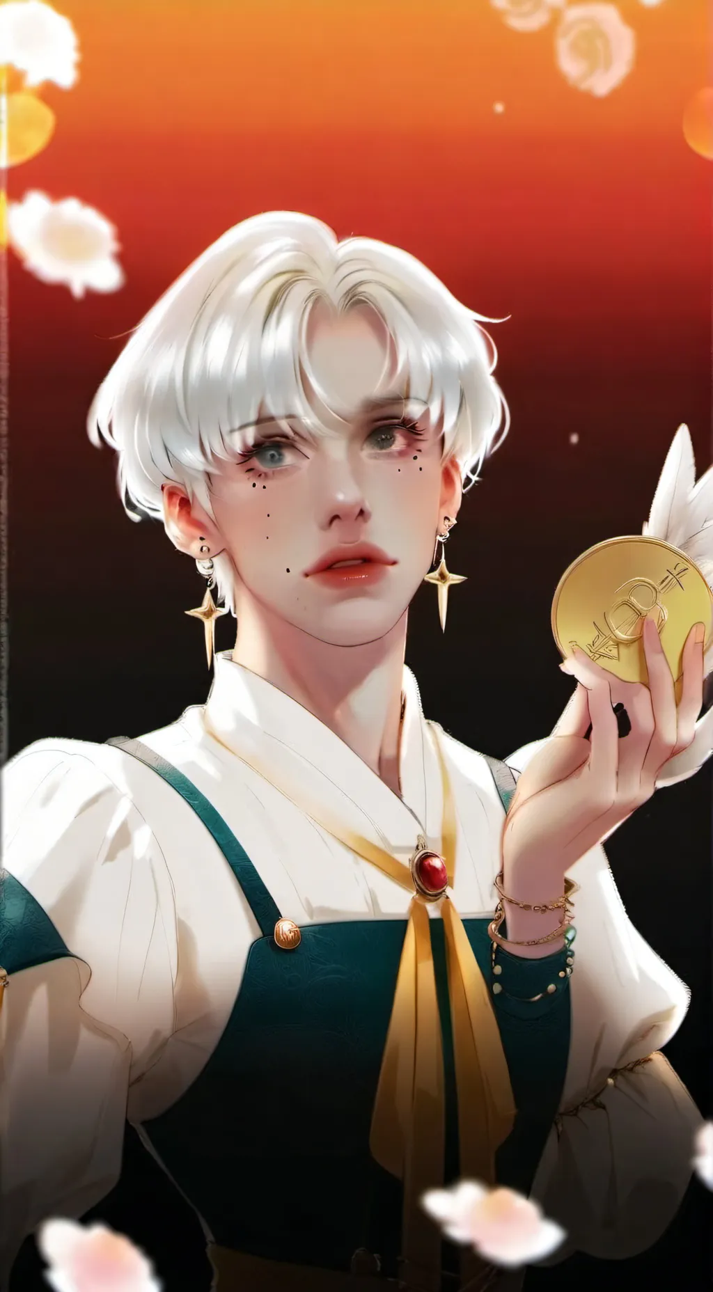 ai character: Dawid🐩 background