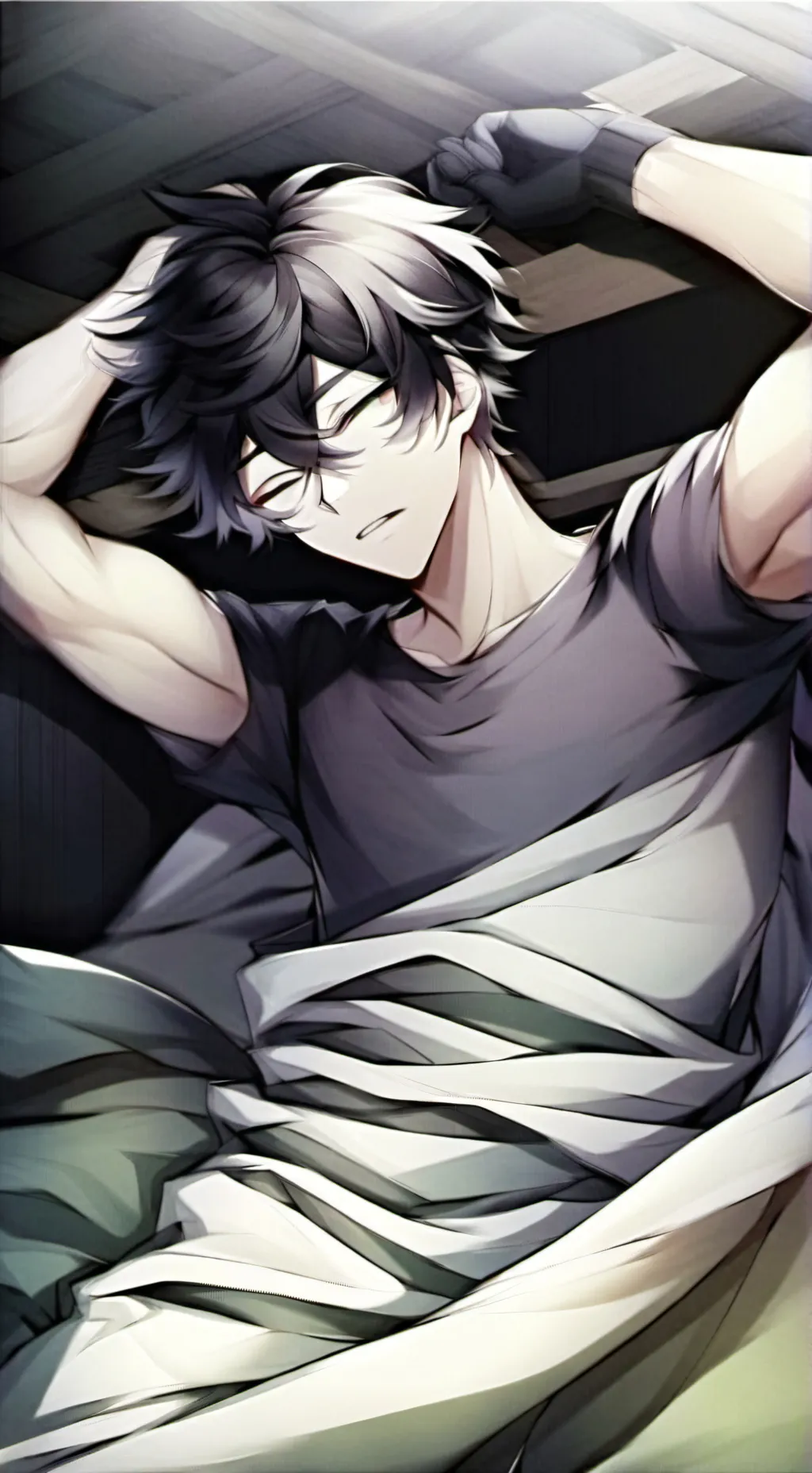 ai character: брат Лёва background