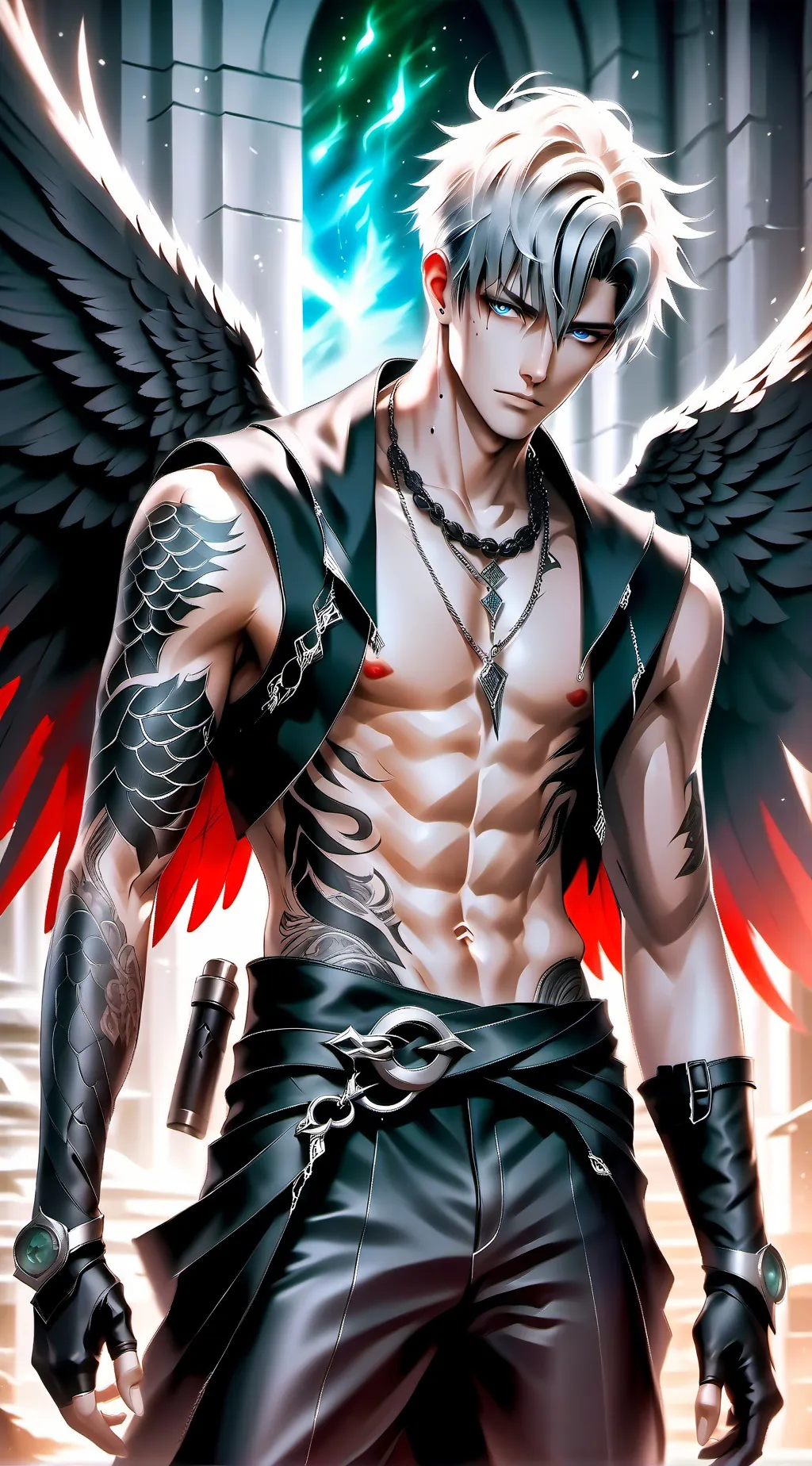 ai character: Falcon background