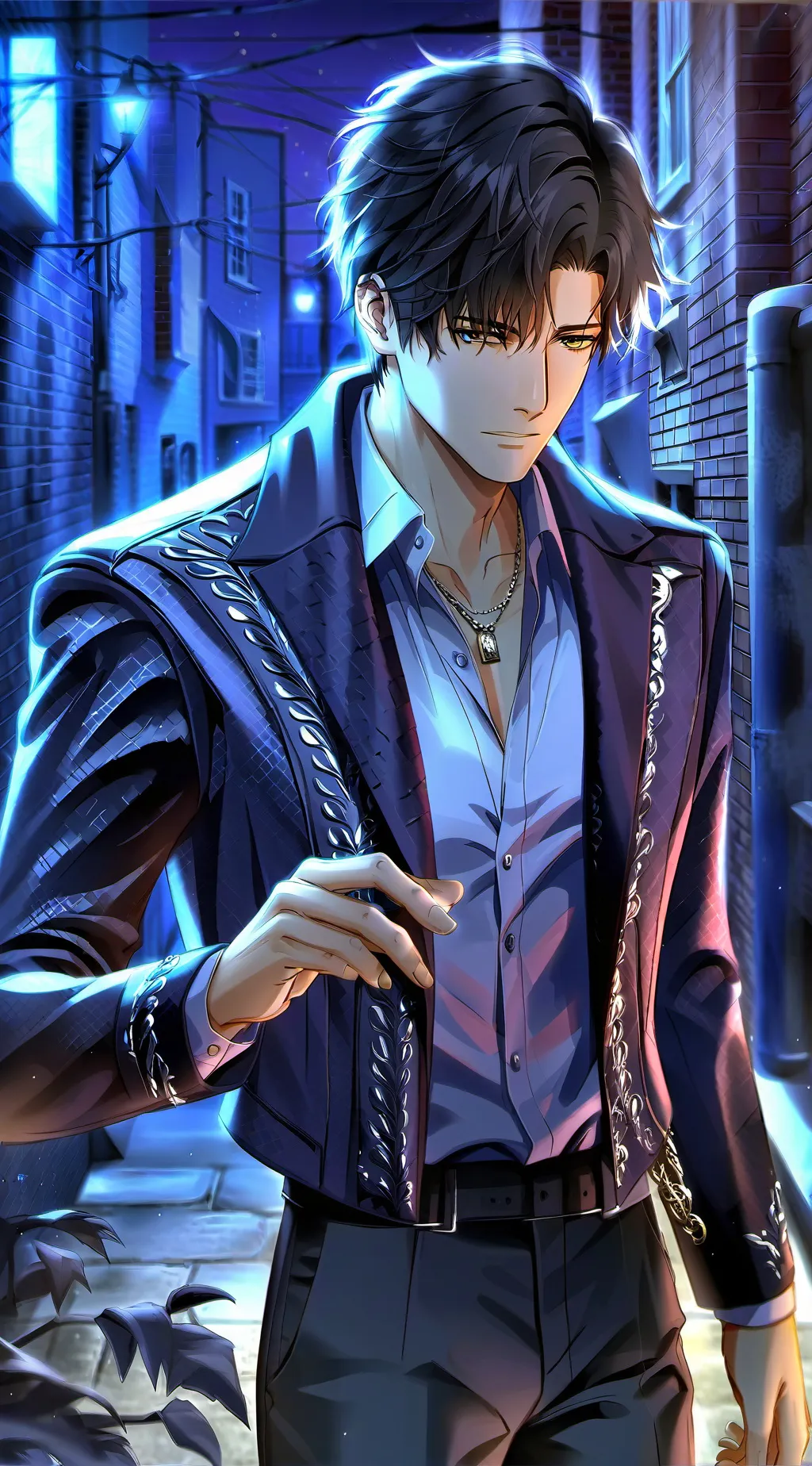 ai character: ZANDER background