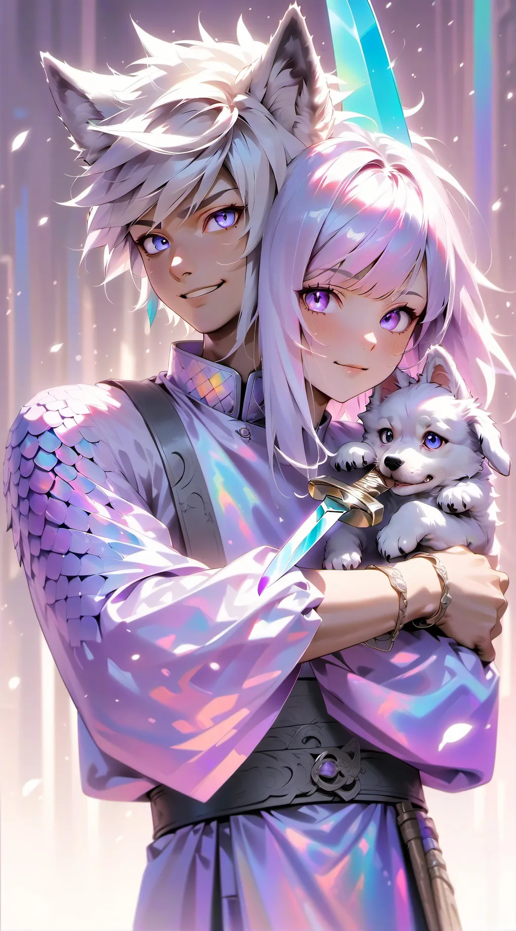 ai character: Killer gott background