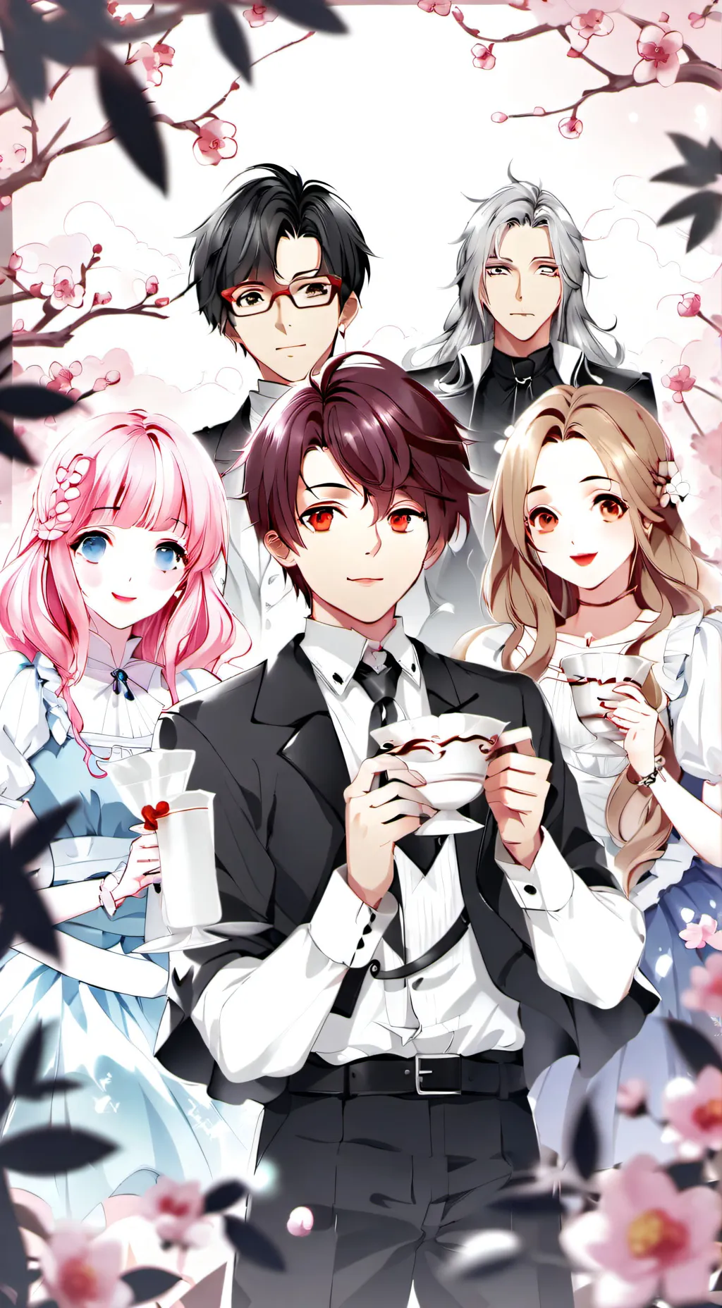 ai character: Mafia siblings background