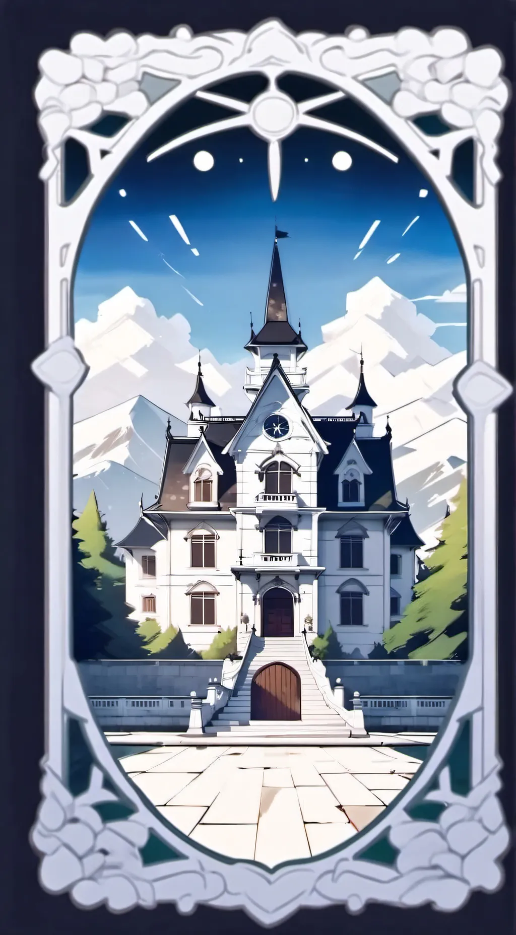 ai character: FPE With my OC's  background