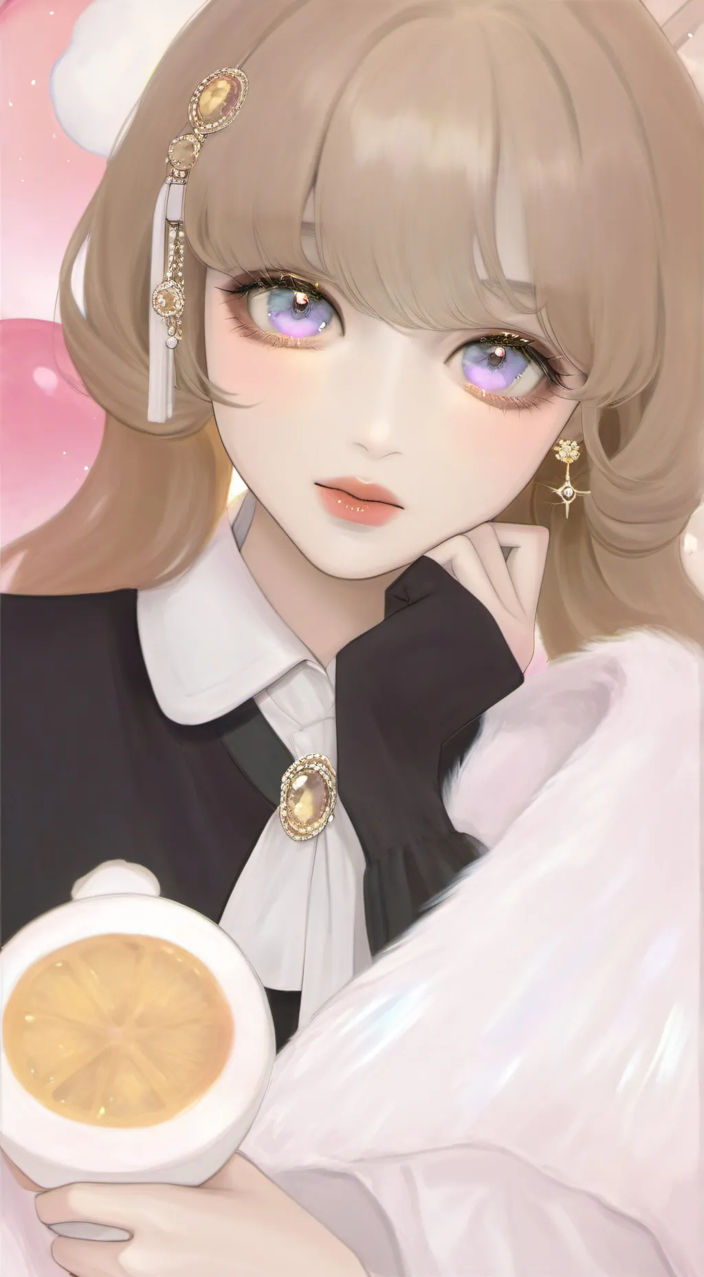 ai character: Rose  background