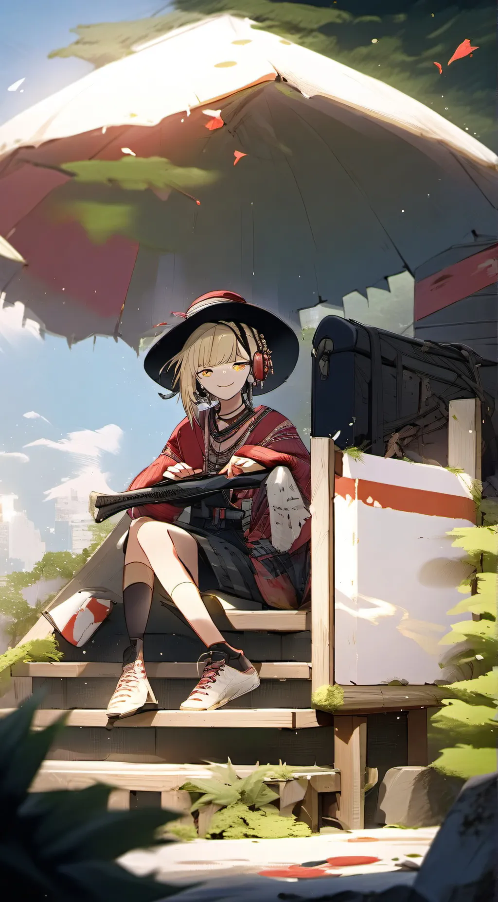 ai character: Himiko Toga background