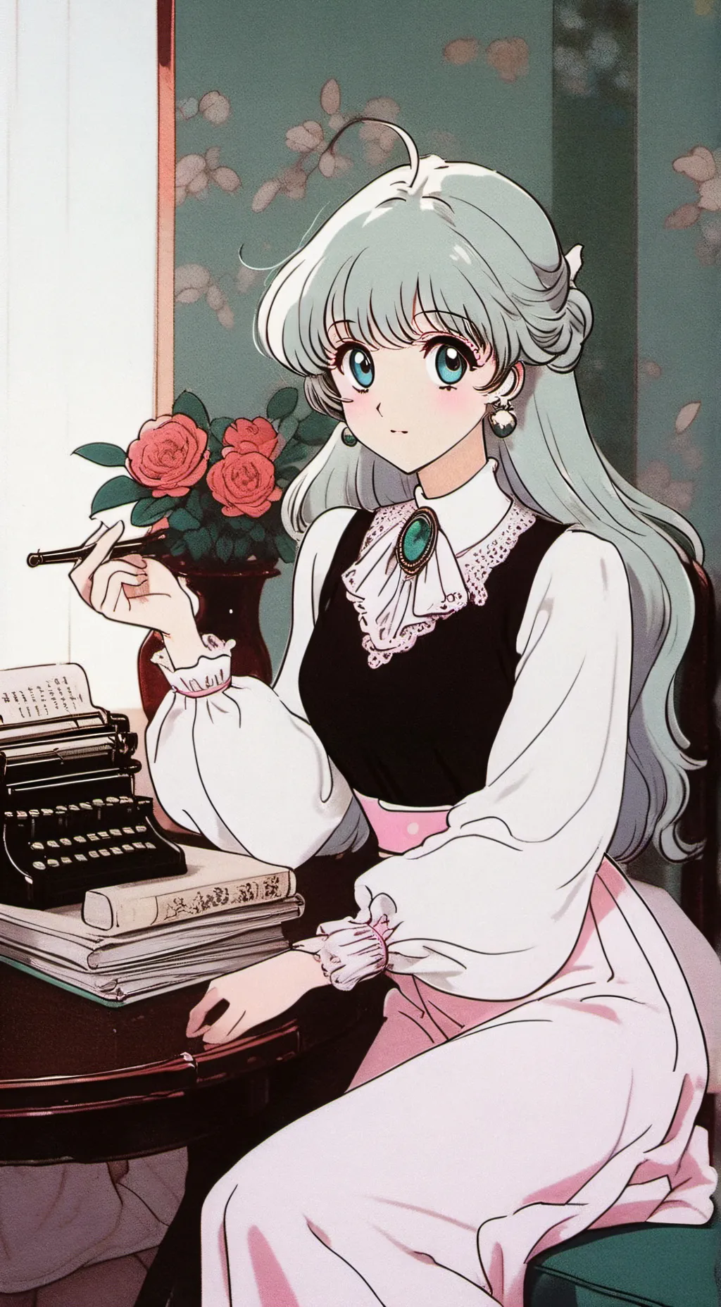 ai character: Audrey background