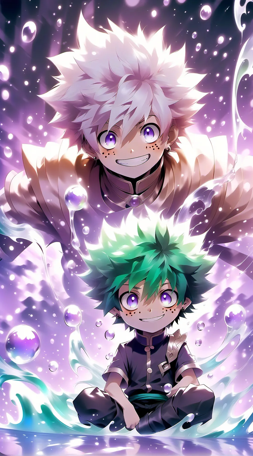 ai character: papa mha background