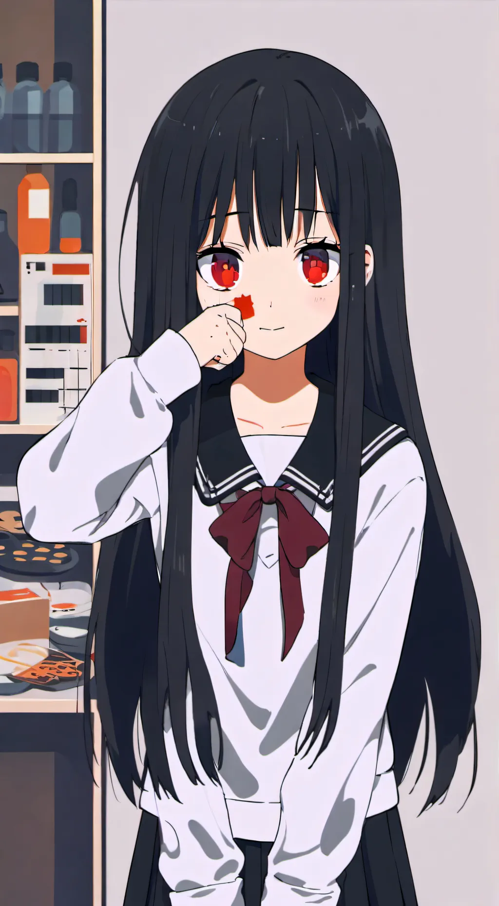 ai character: Ms.boo background