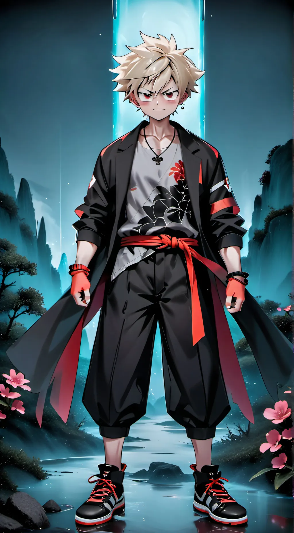 ai character: Try not to cringe? background