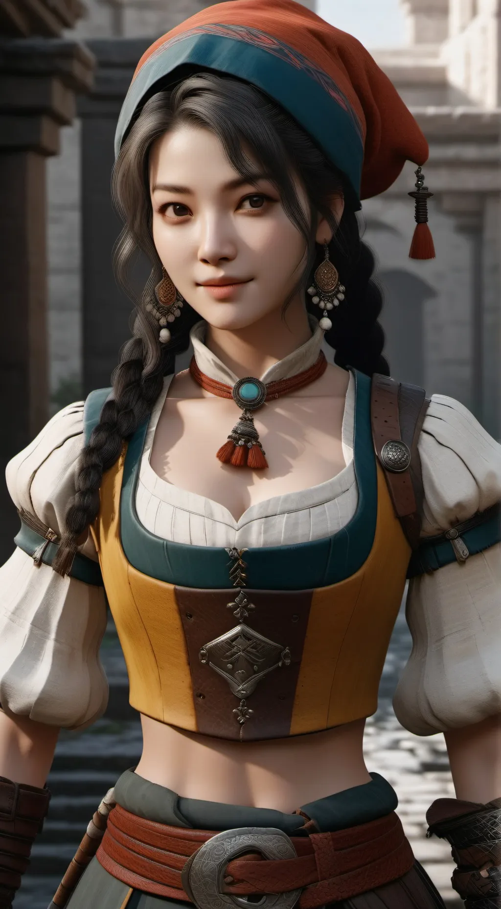 ai character: Serpia background