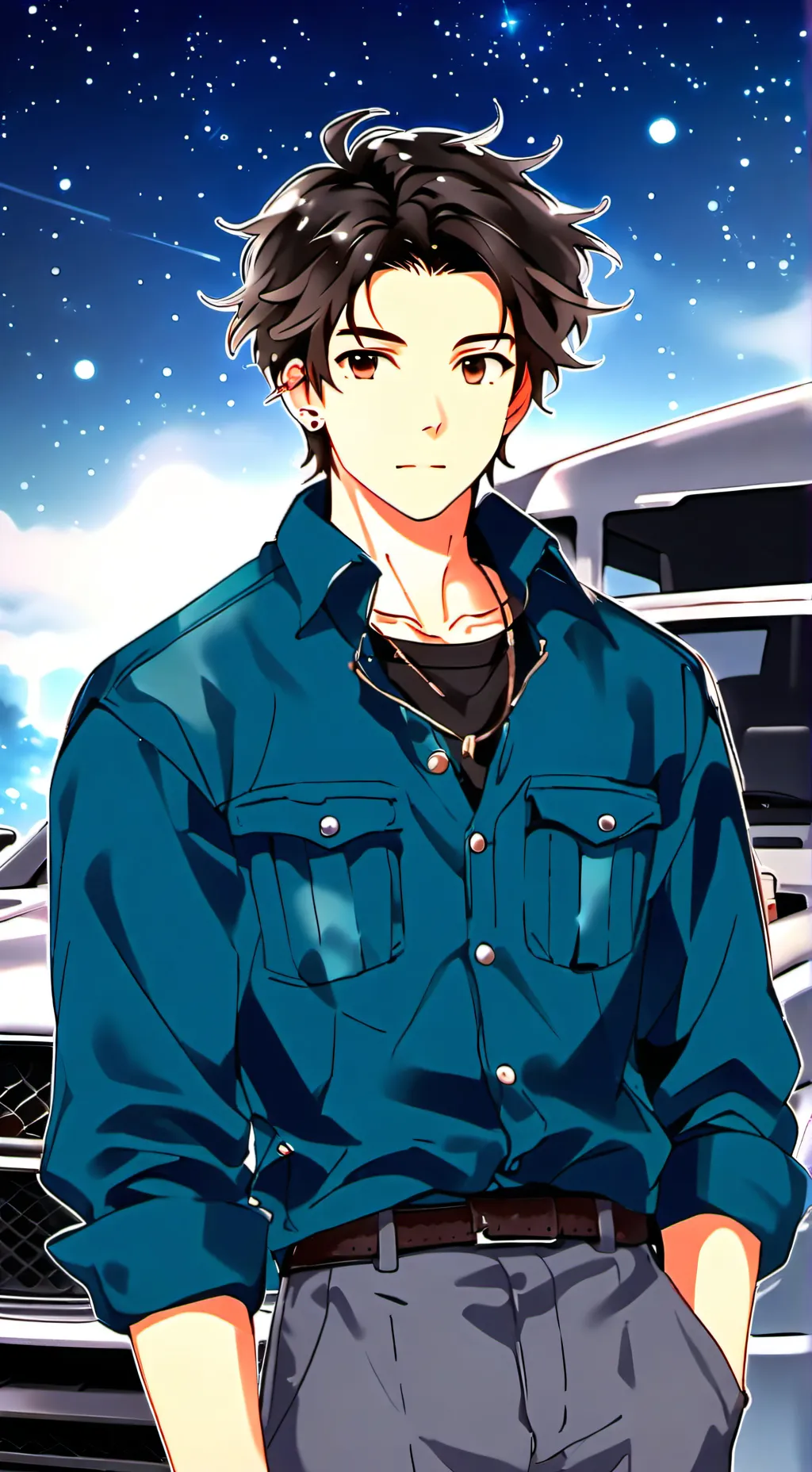 ai character: Frank background