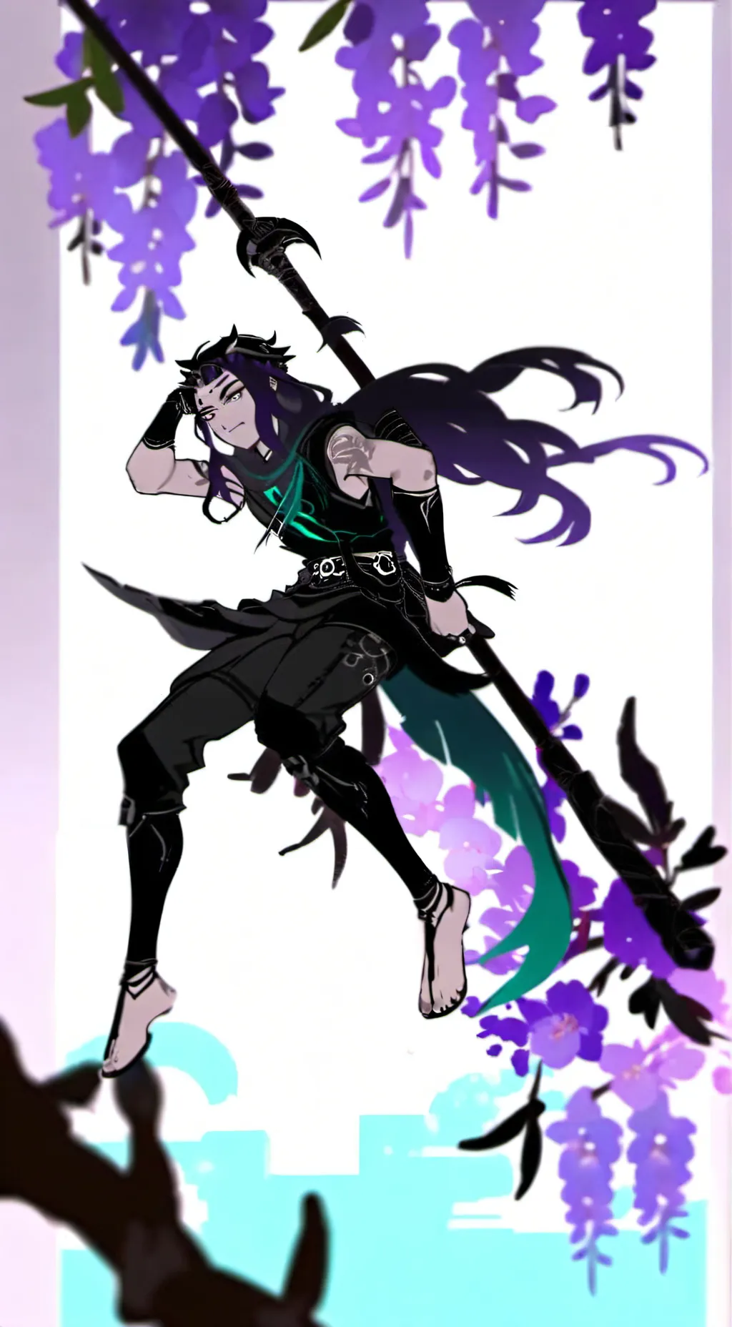 ai character: dragón negmorado  background