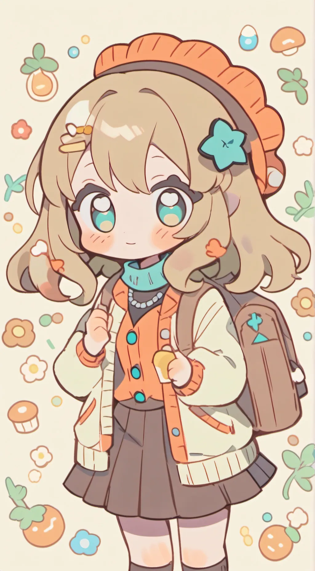 ai character: ShellyXWXFossilian background