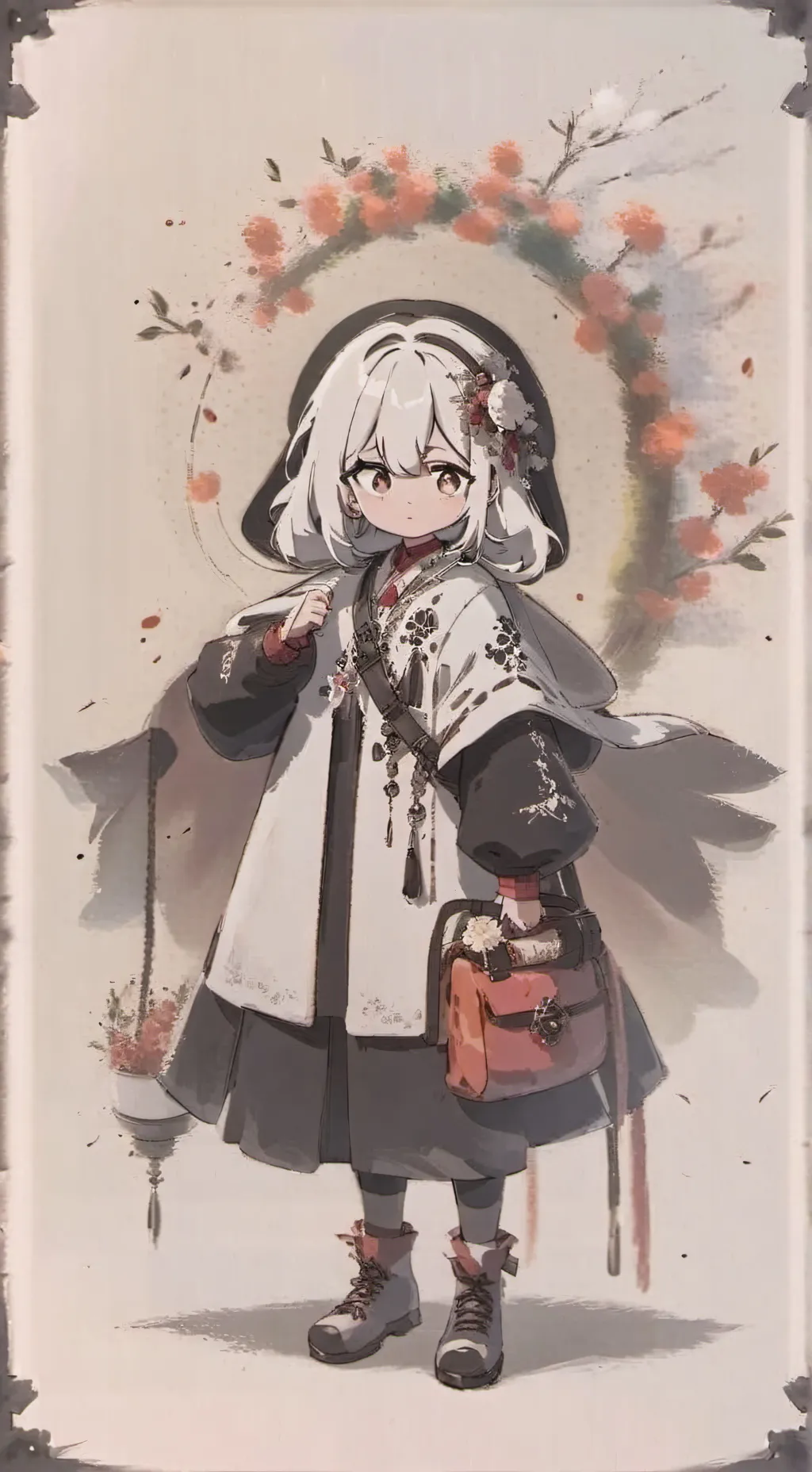 ai character: Luna y Estrella  background