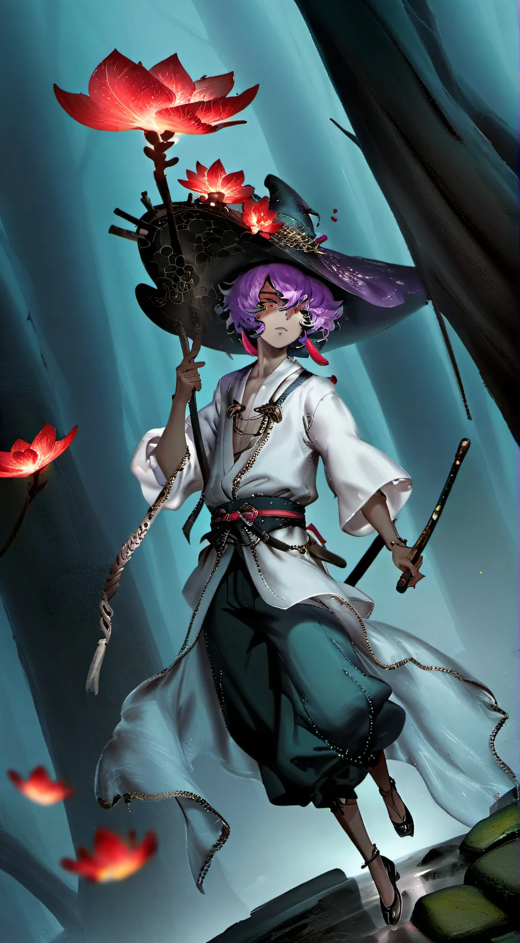 ai character: Luka  background