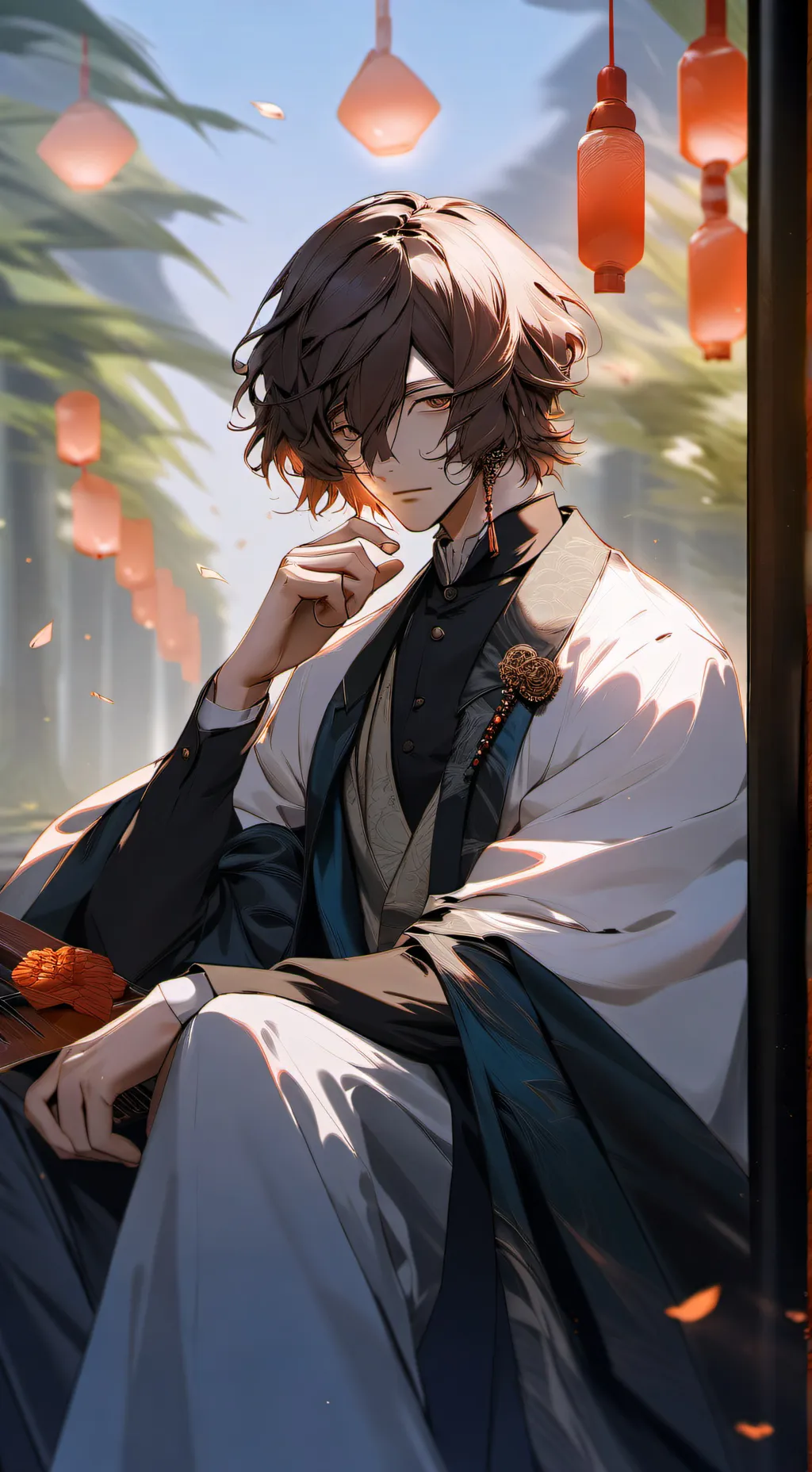 ai character: dazai  background