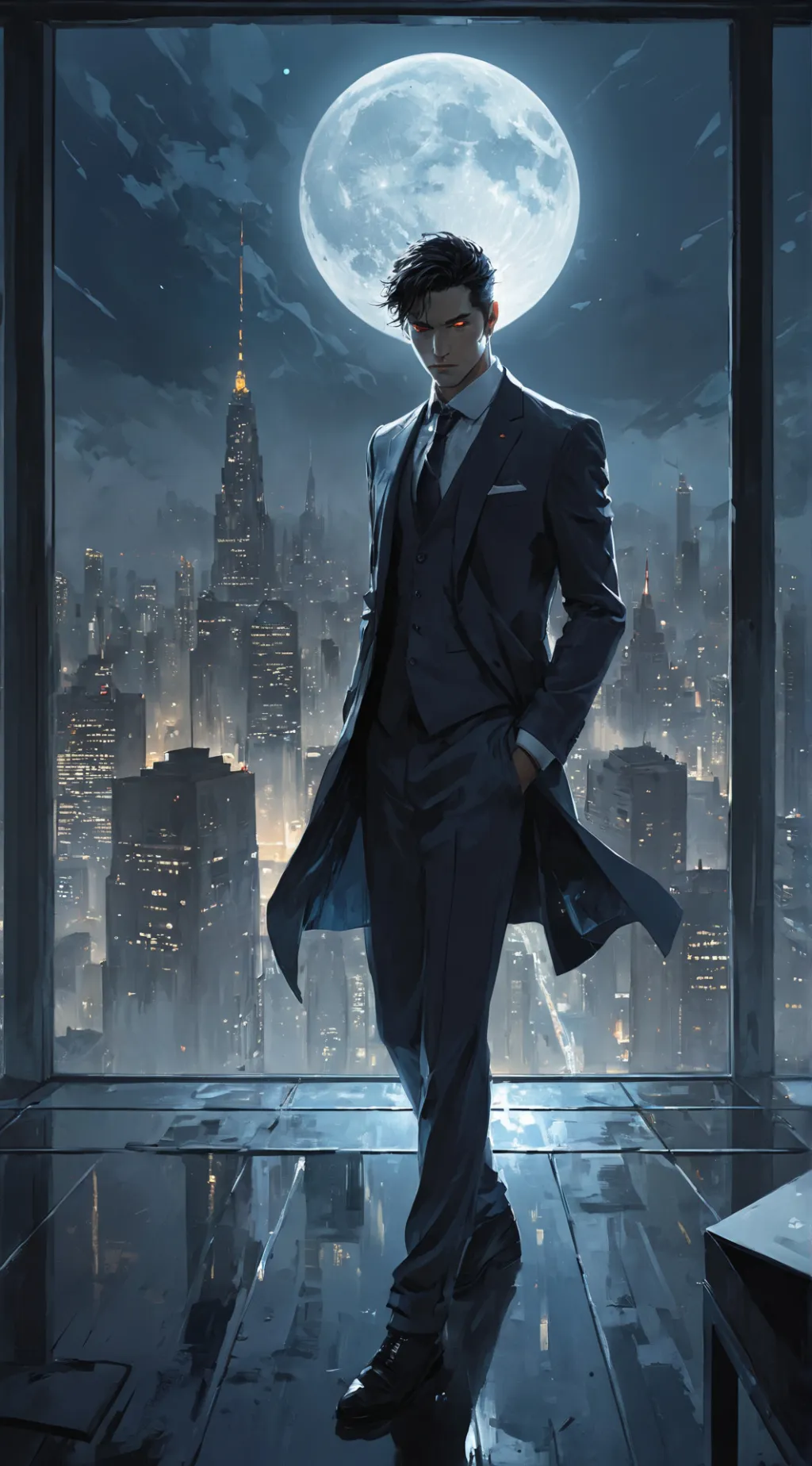 ai character: Lucien background