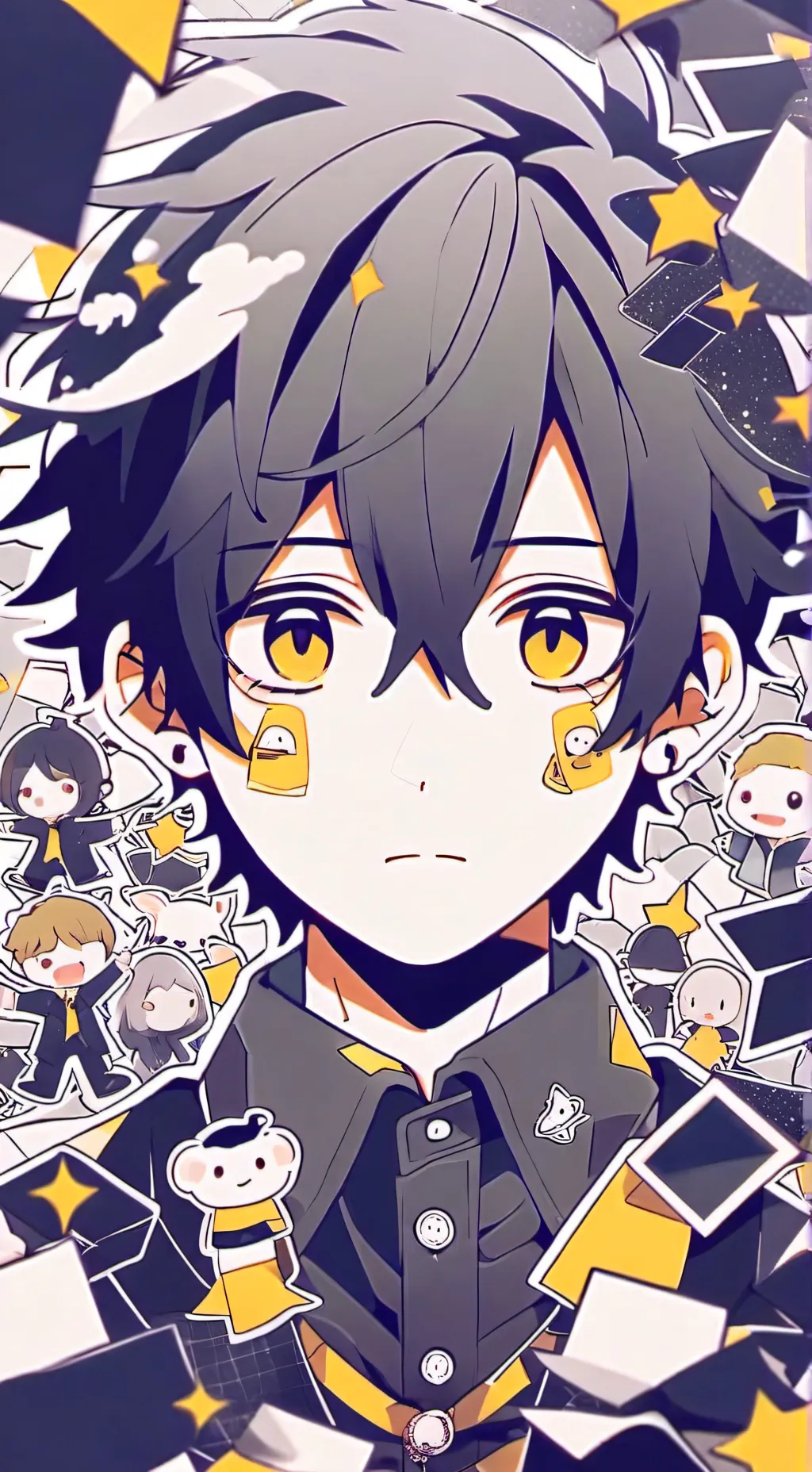 ai character: Max background