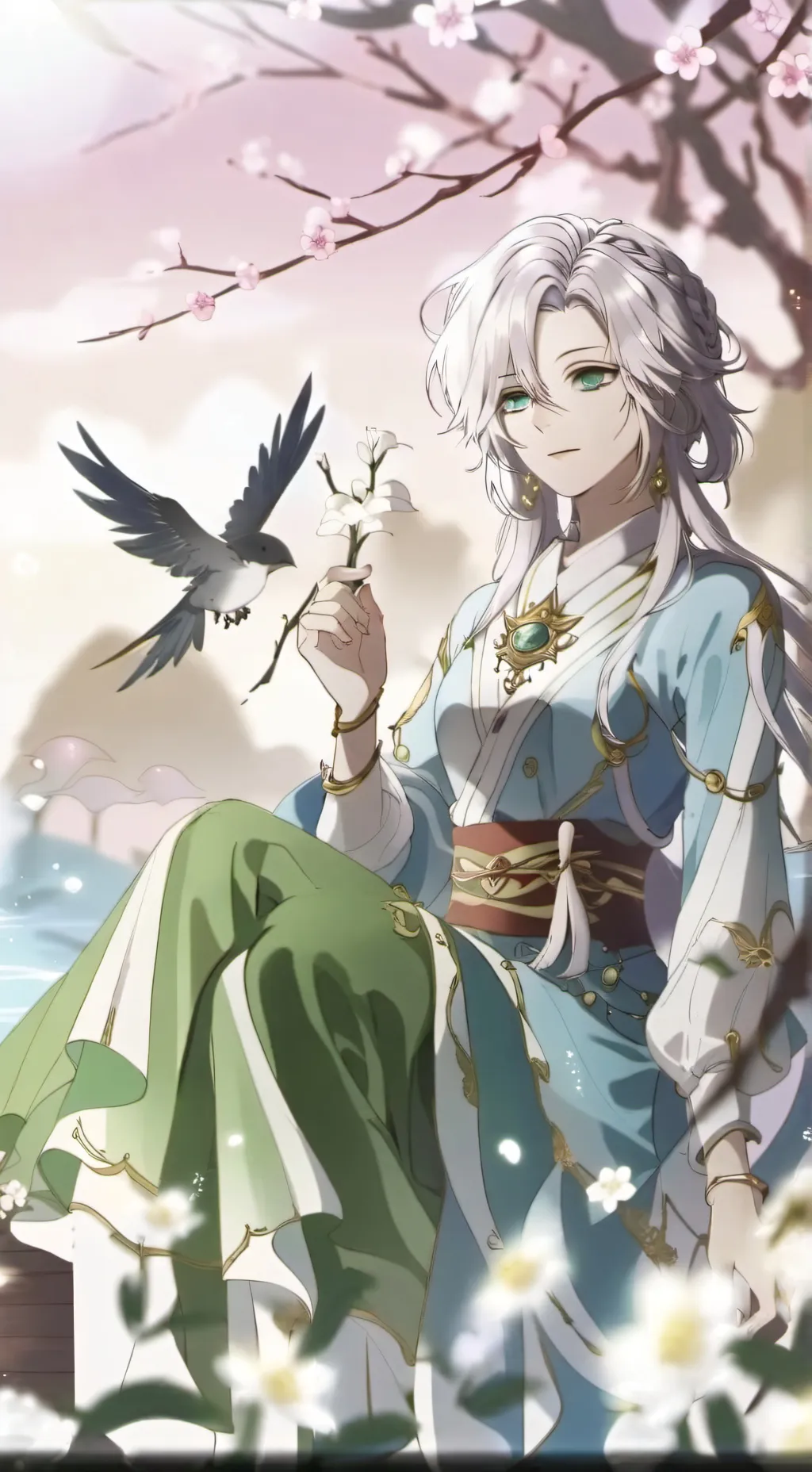 ai character: deku background