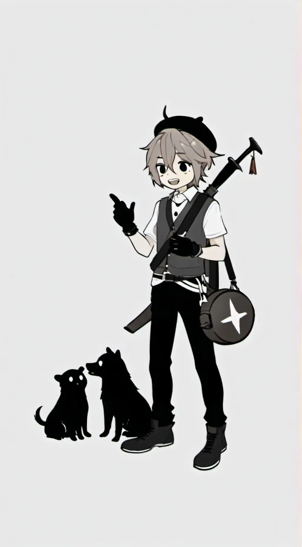 ai character: Ханако background