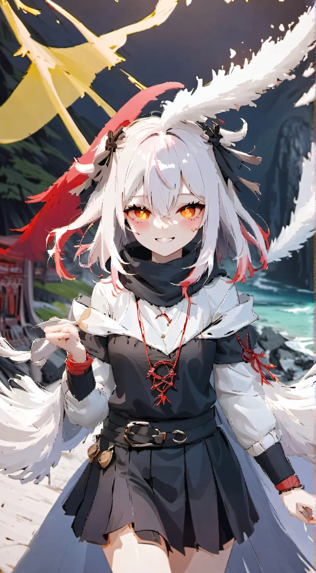 ai character: Angelina🙄✨️ background